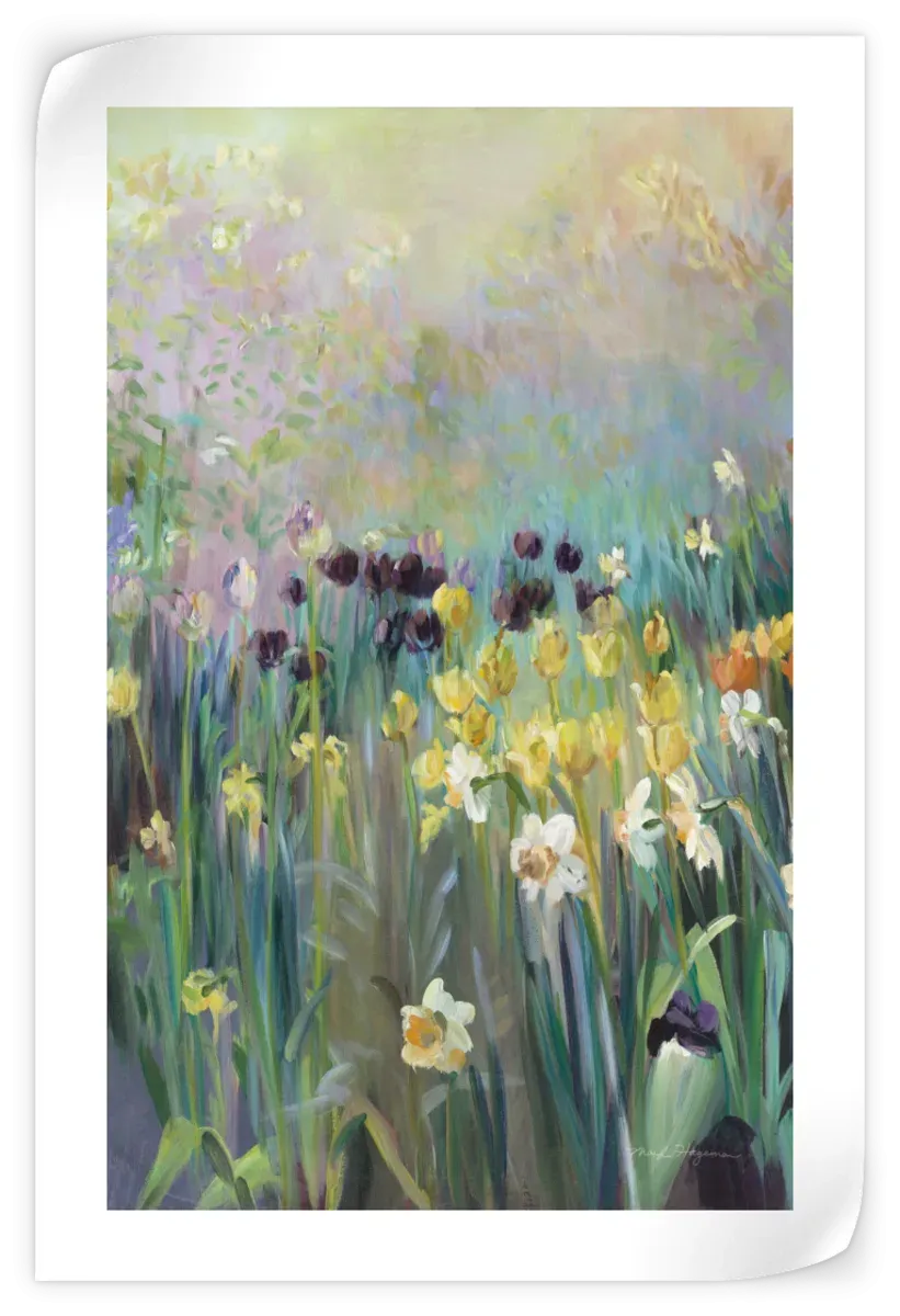 A Field Of Tulips Wall Art