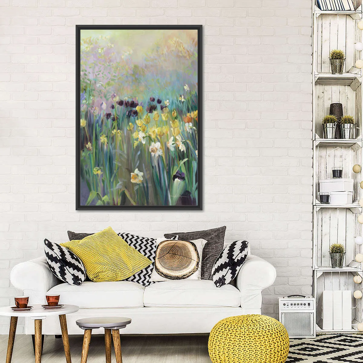 A Field Of Tulips Wall Art