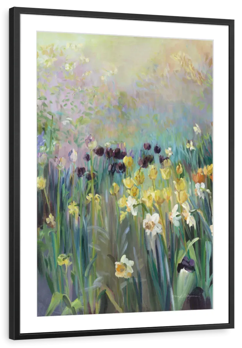 A Field Of Tulips Wall Art