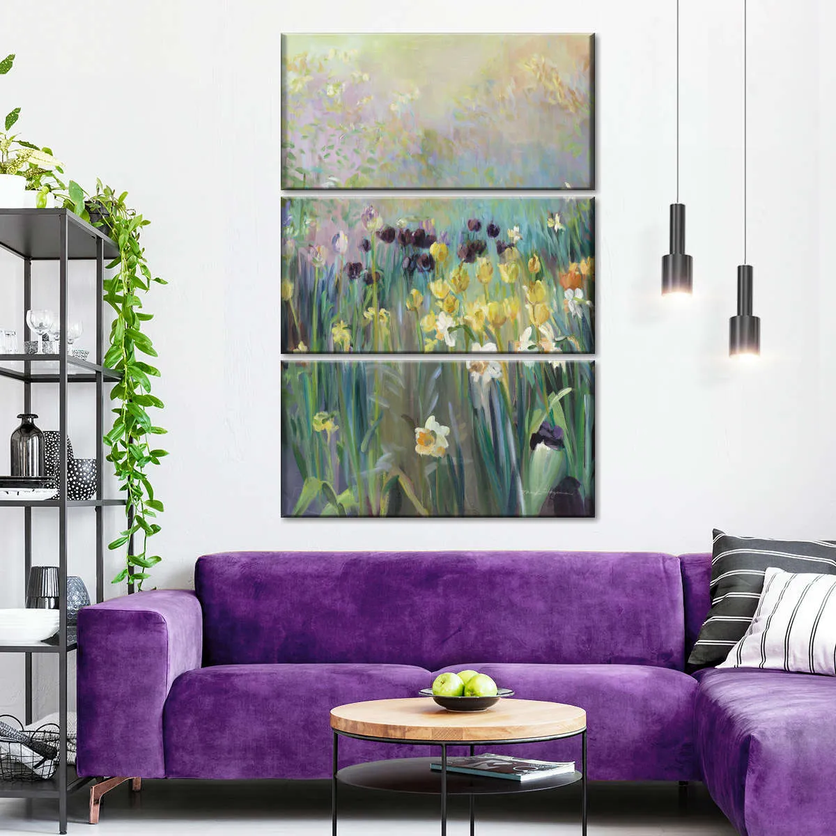 A Field Of Tulips Wall Art