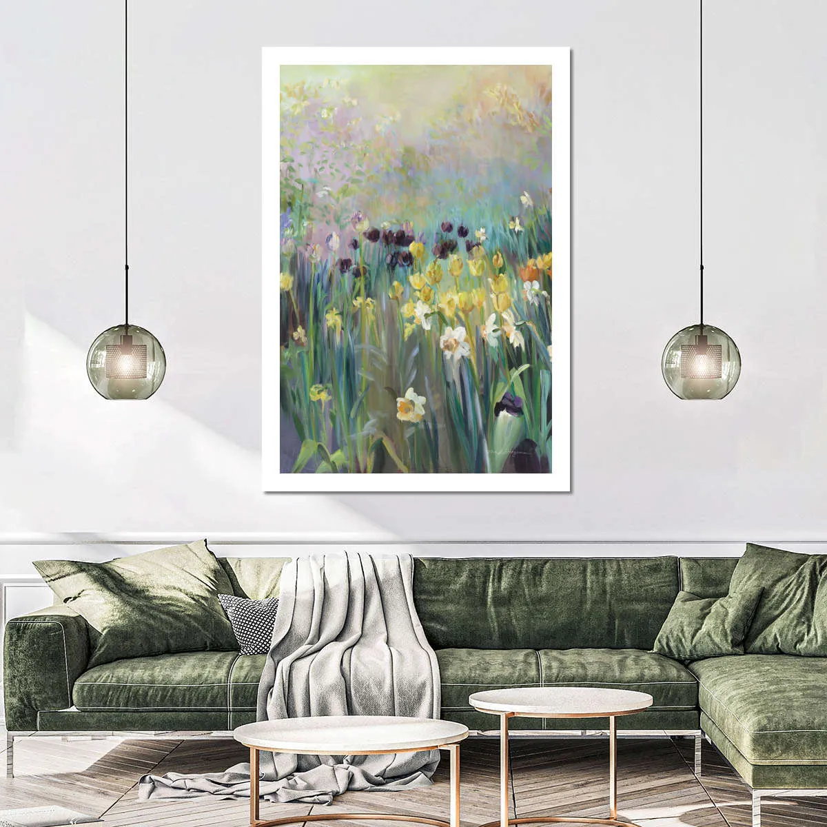 A Field Of Tulips Wall Art