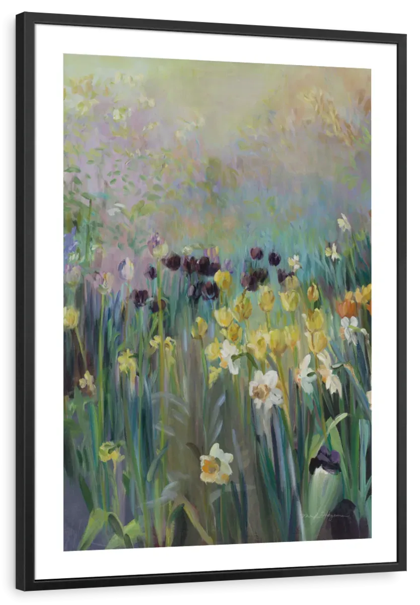 A Field Of Tulips Wall Art