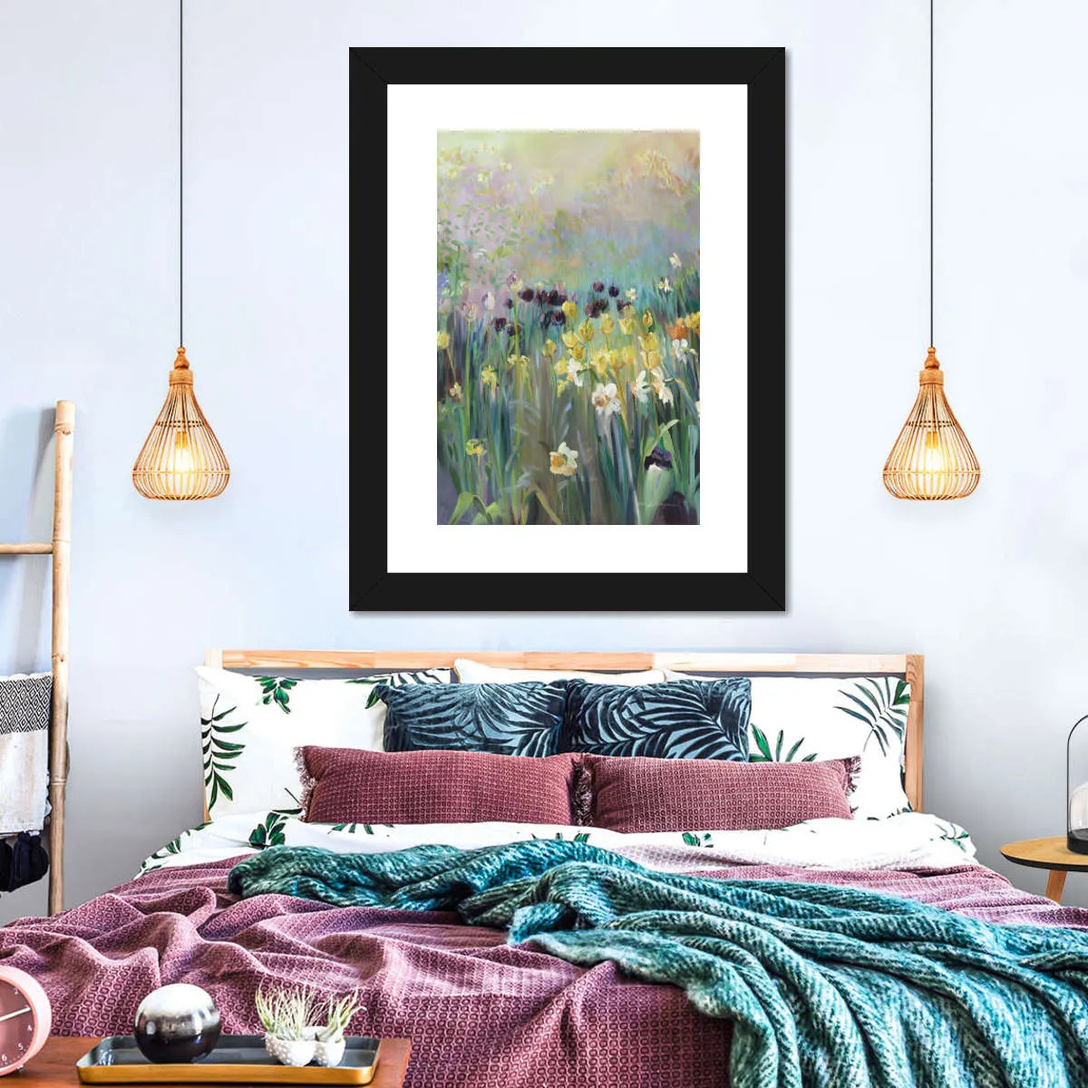 A Field Of Tulips Wall Art