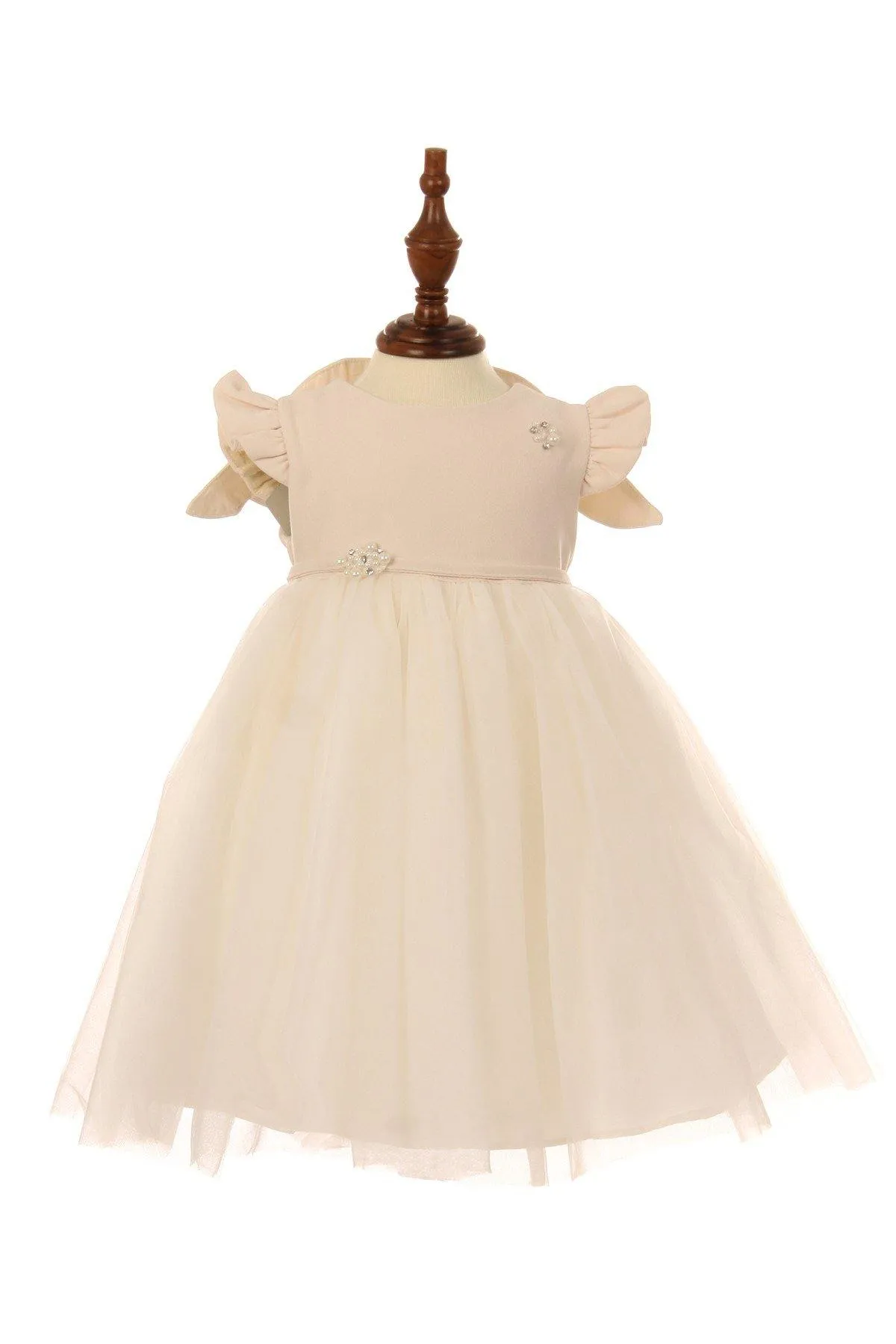 Adorable Two Tone Baby Dress