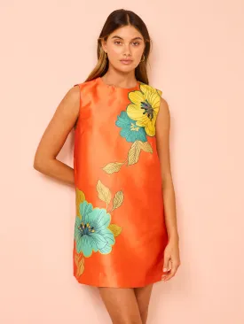 Alemais Piato Mini Dress in Marigold