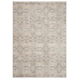 Amber Lewis x Loloi Rug Zuma ZUM-05, Silver/Multi