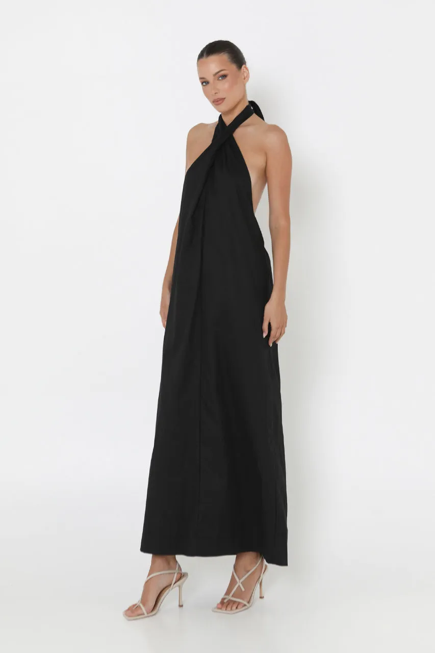 Amber Maxi Dress | Black