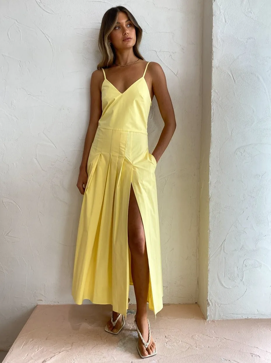 Anna Quan Odette Dress in Jonquil