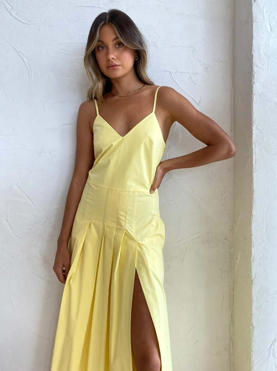 Anna Quan Odette Dress in Jonquil