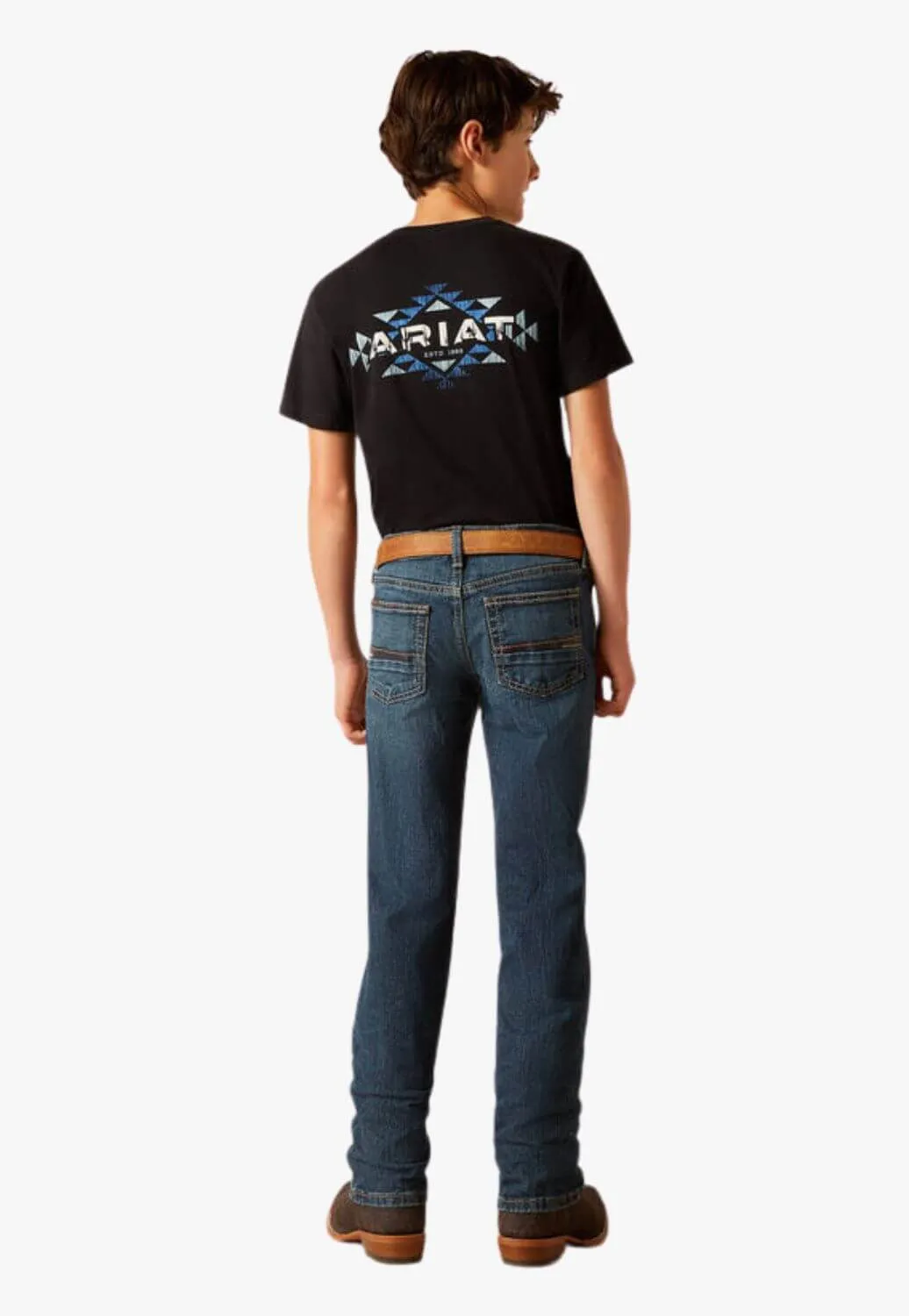 Ariat Boys B5 Slim Straight Dustin Straight Leg Jeans