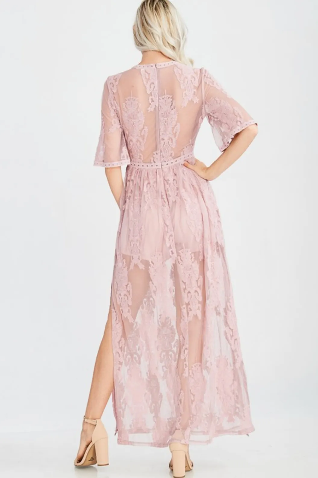 As You Wish Embroidered Maxi Dress in More Colors