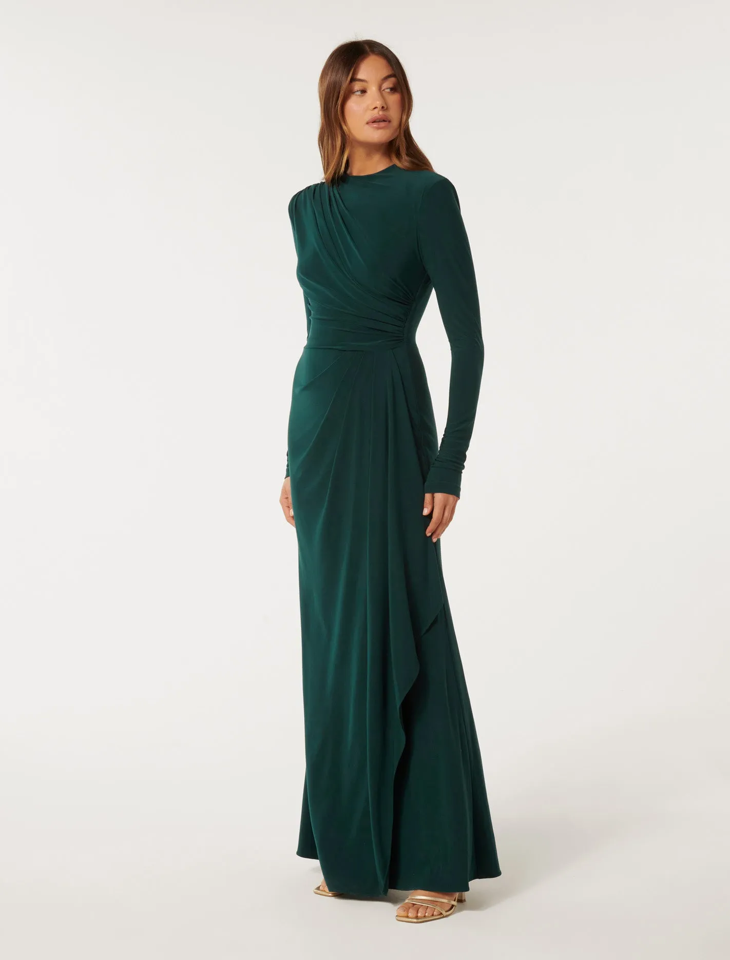 Audrey Long Sleeve Maxi Dress