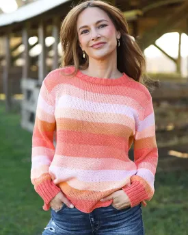 AUTUMN STRIPED CREW COTTON