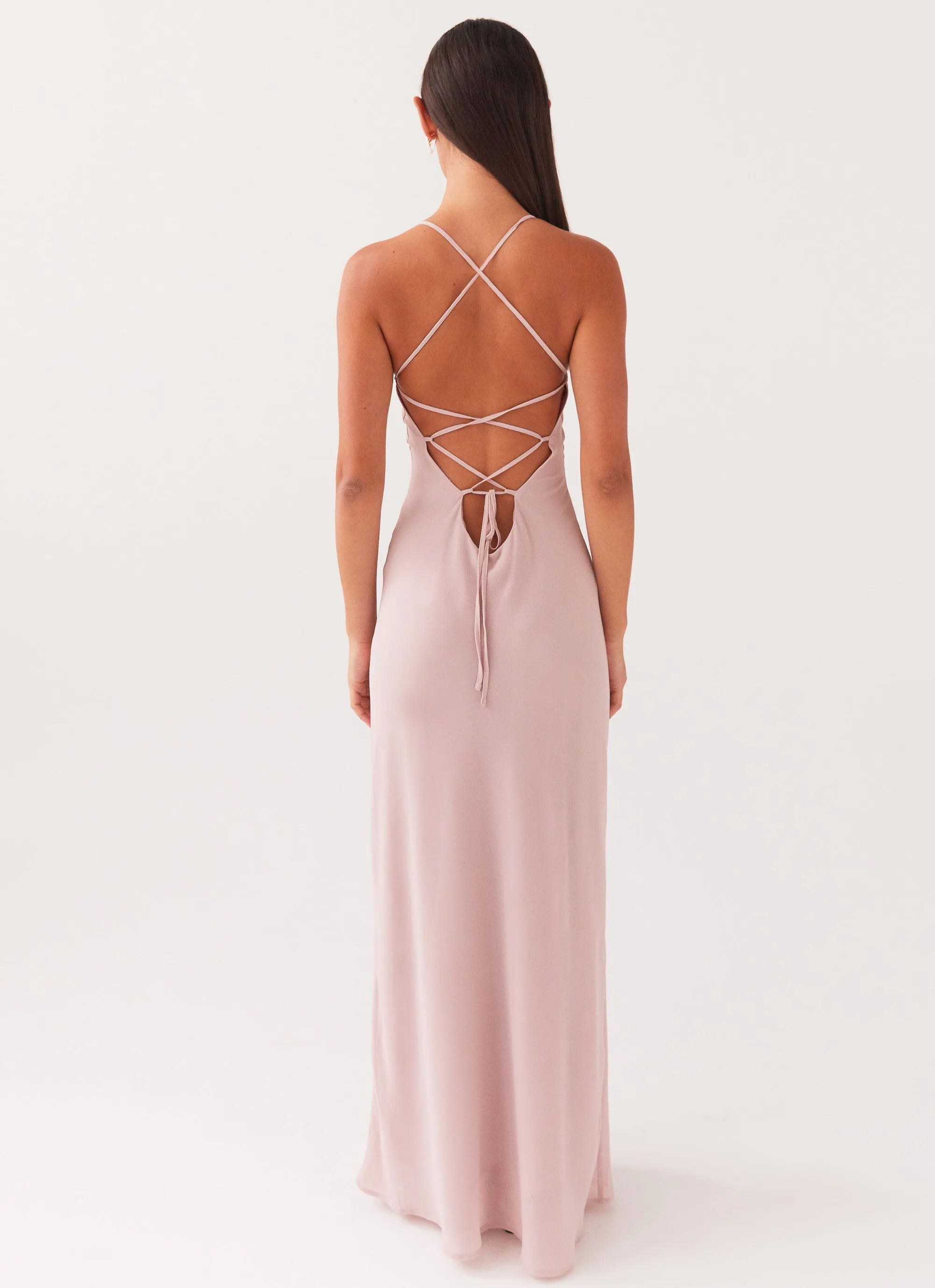 Aveline Maxi Dress - Mauve