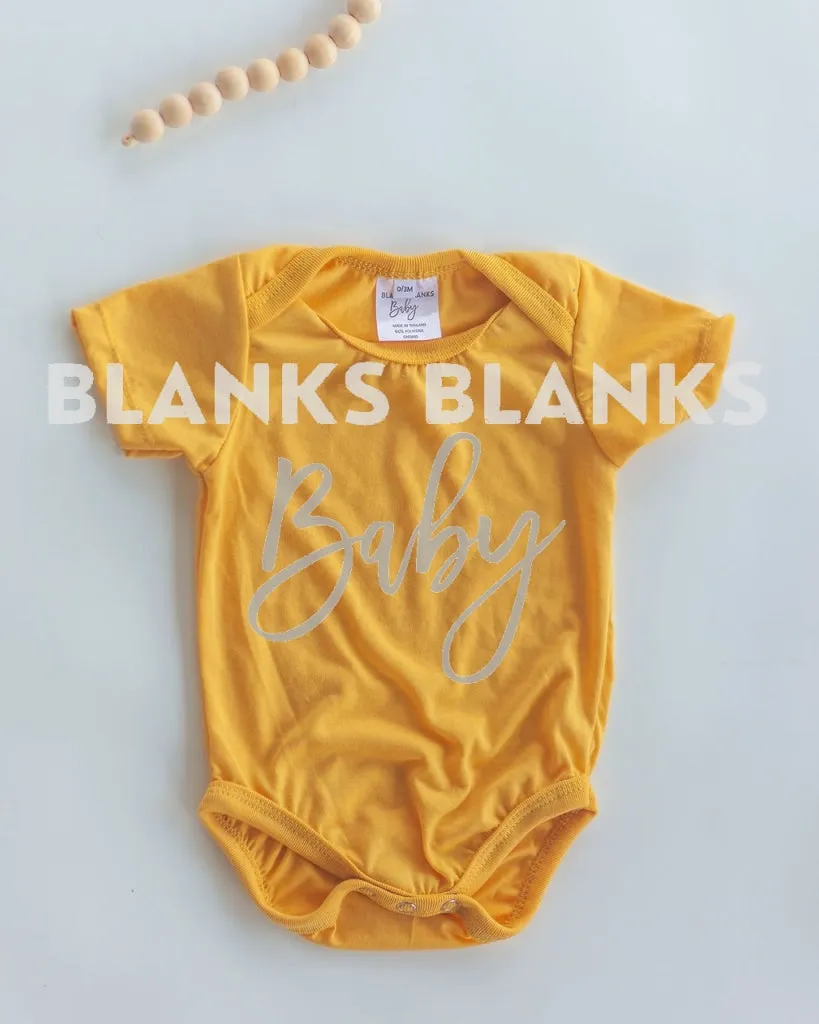 Baby Onesie Digital Download - Mockup