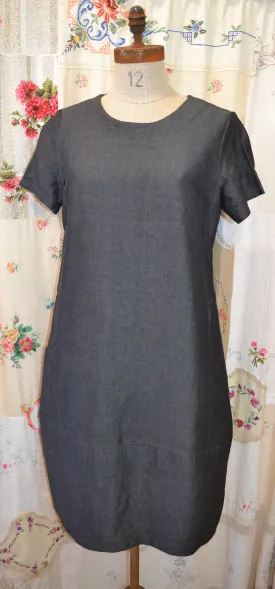 Berserk Lantern dress Metallic Stone Linen Cotton