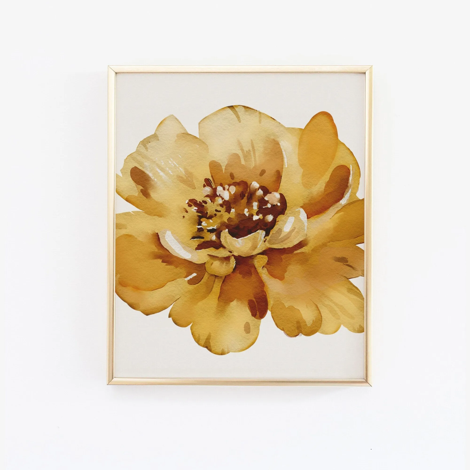 Big Floral Illustrated Wall Art