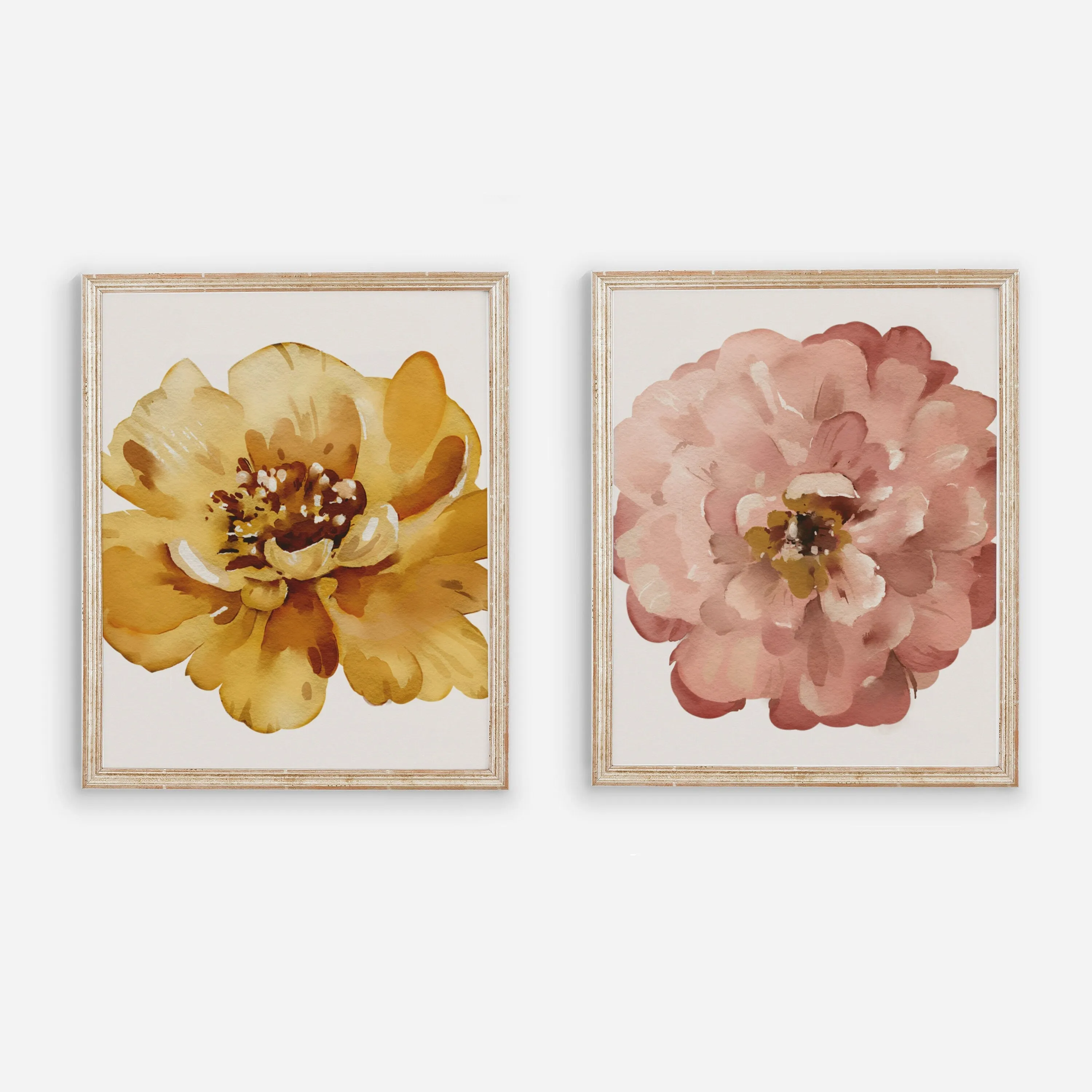 Big Floral Illustrated Wall Art