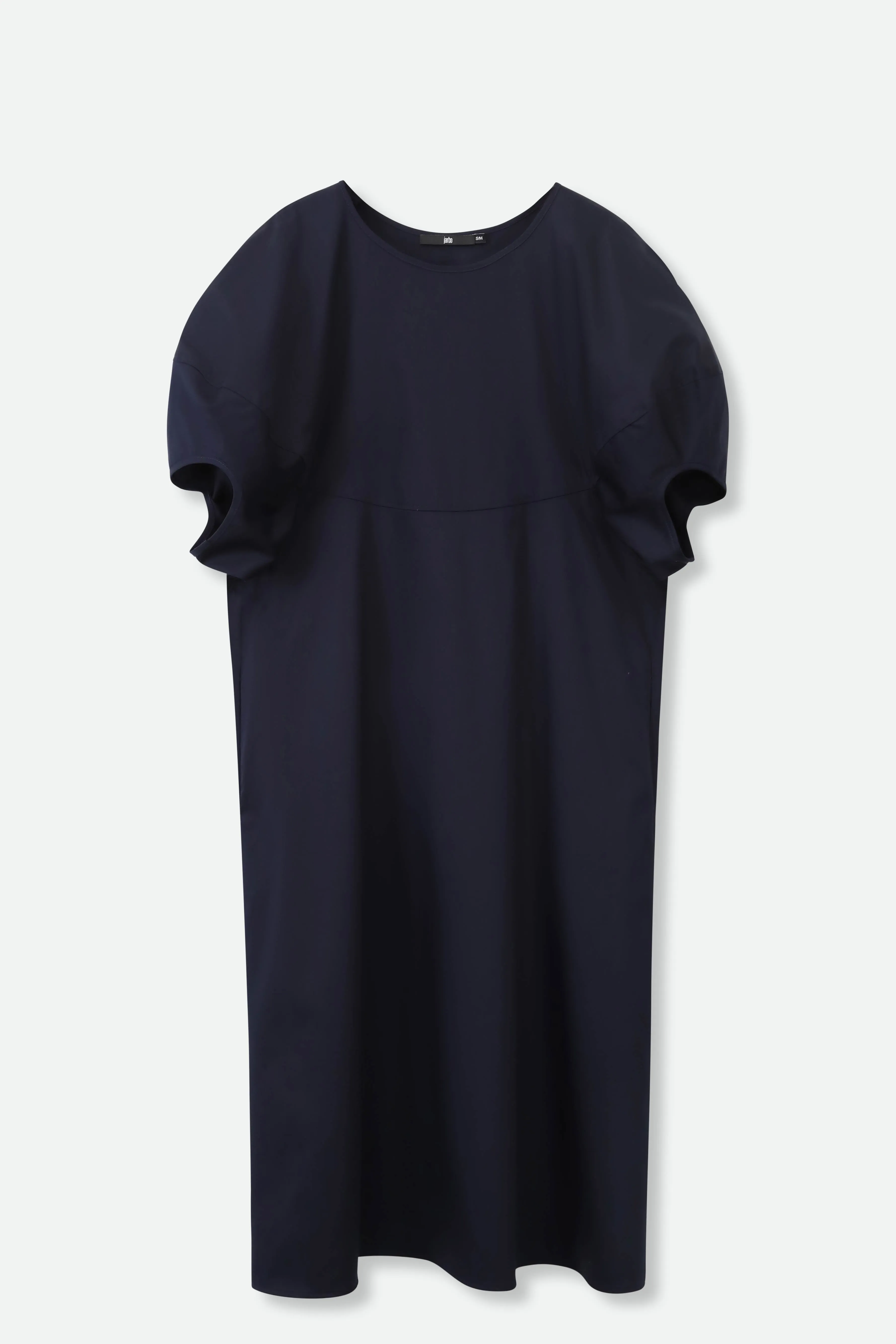 CERCHI SHORT SLEEVE DRESS IN ITALIAN COTTON