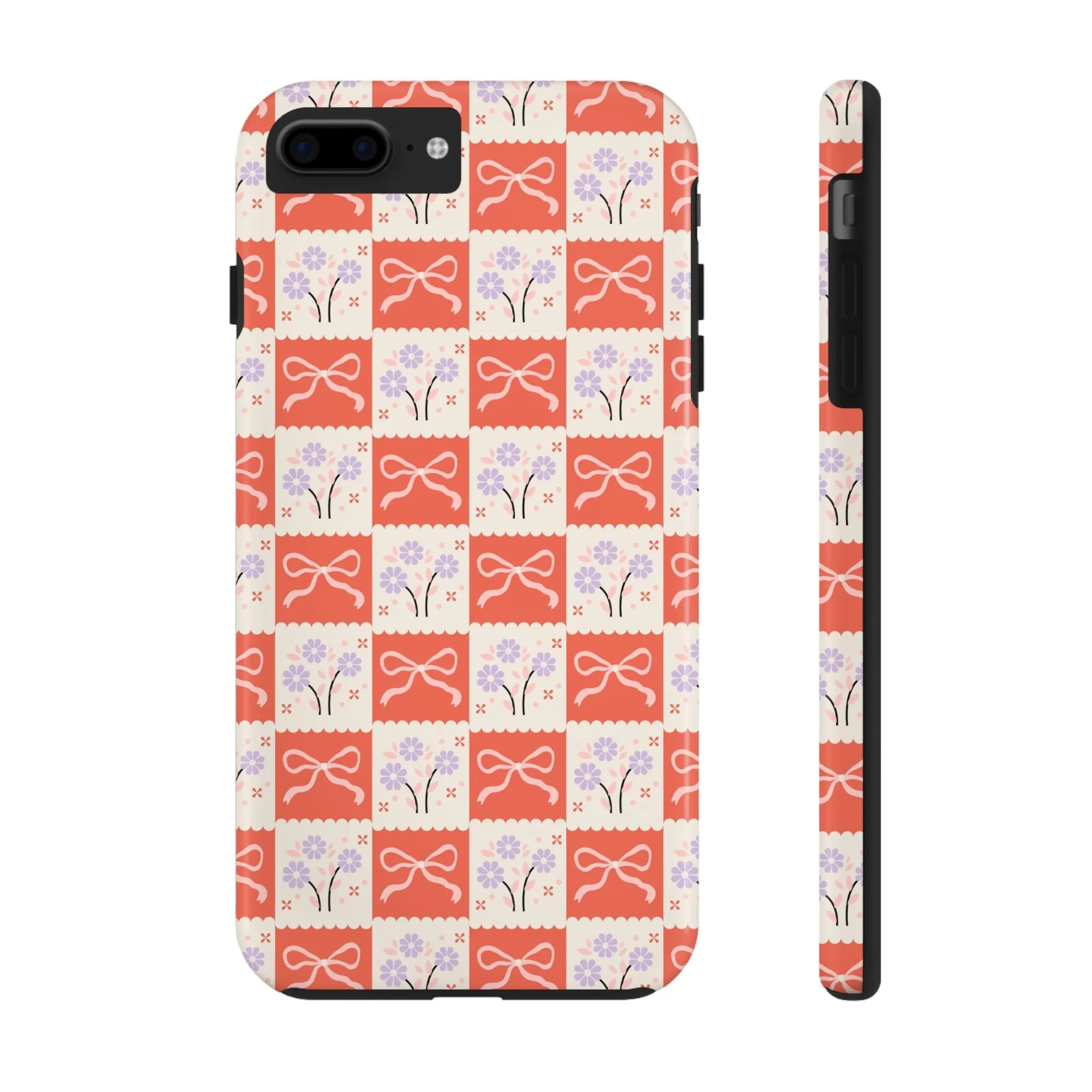 Checkered Charm | Red Checkered Case