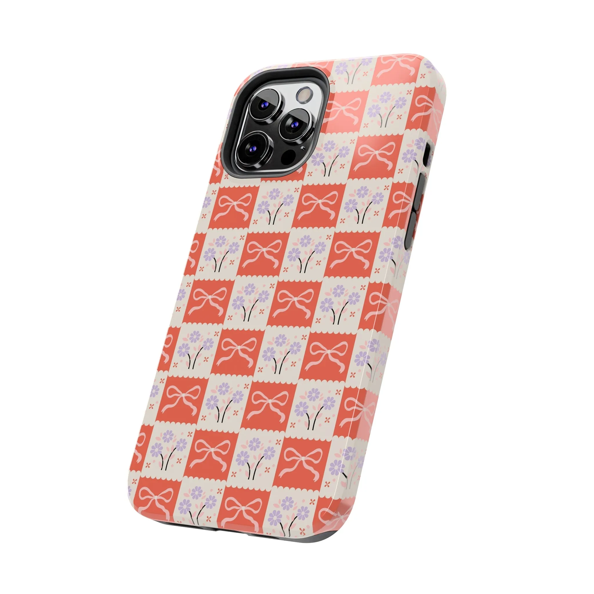 Checkered Charm | Red Checkered Case