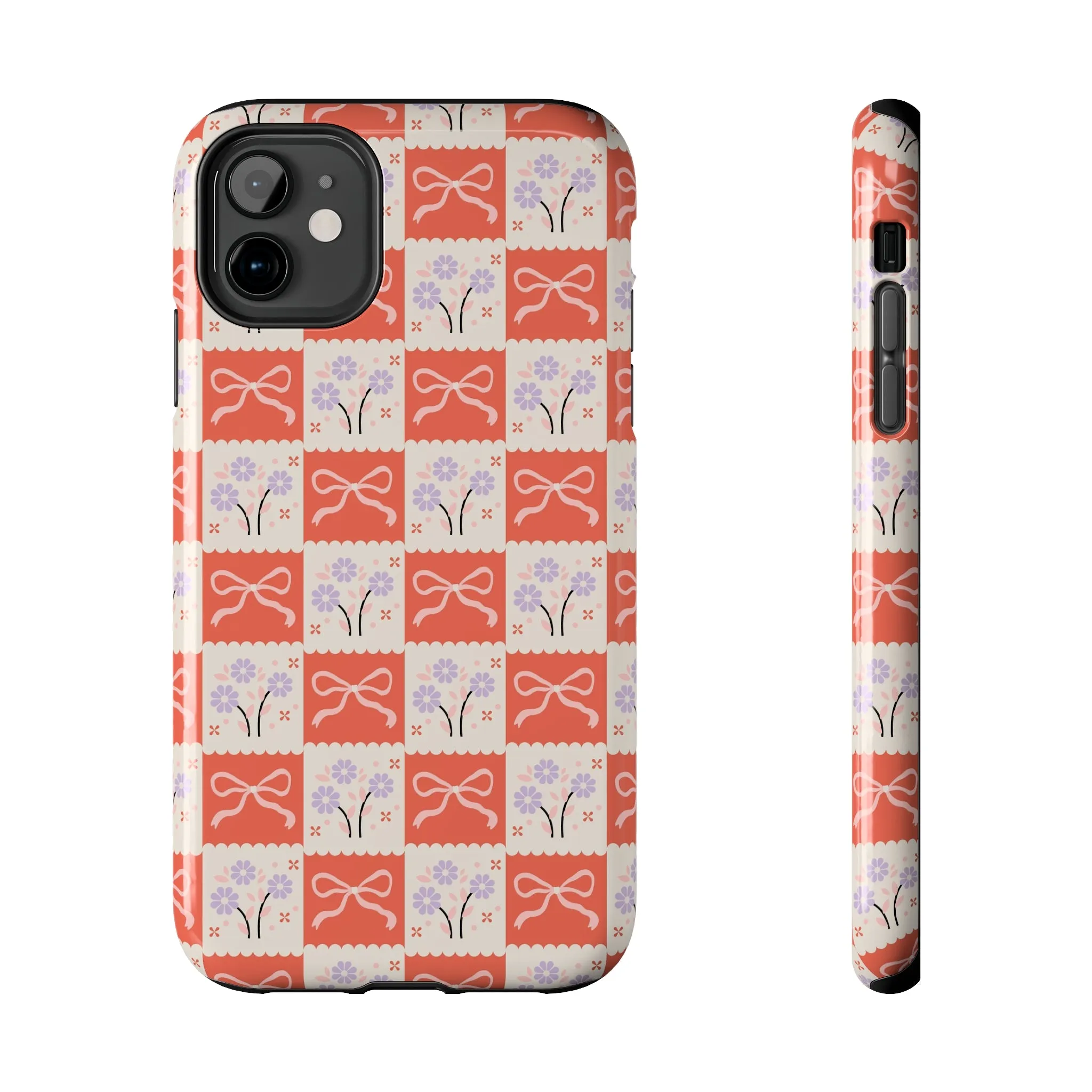 Checkered Charm | Red Checkered Case