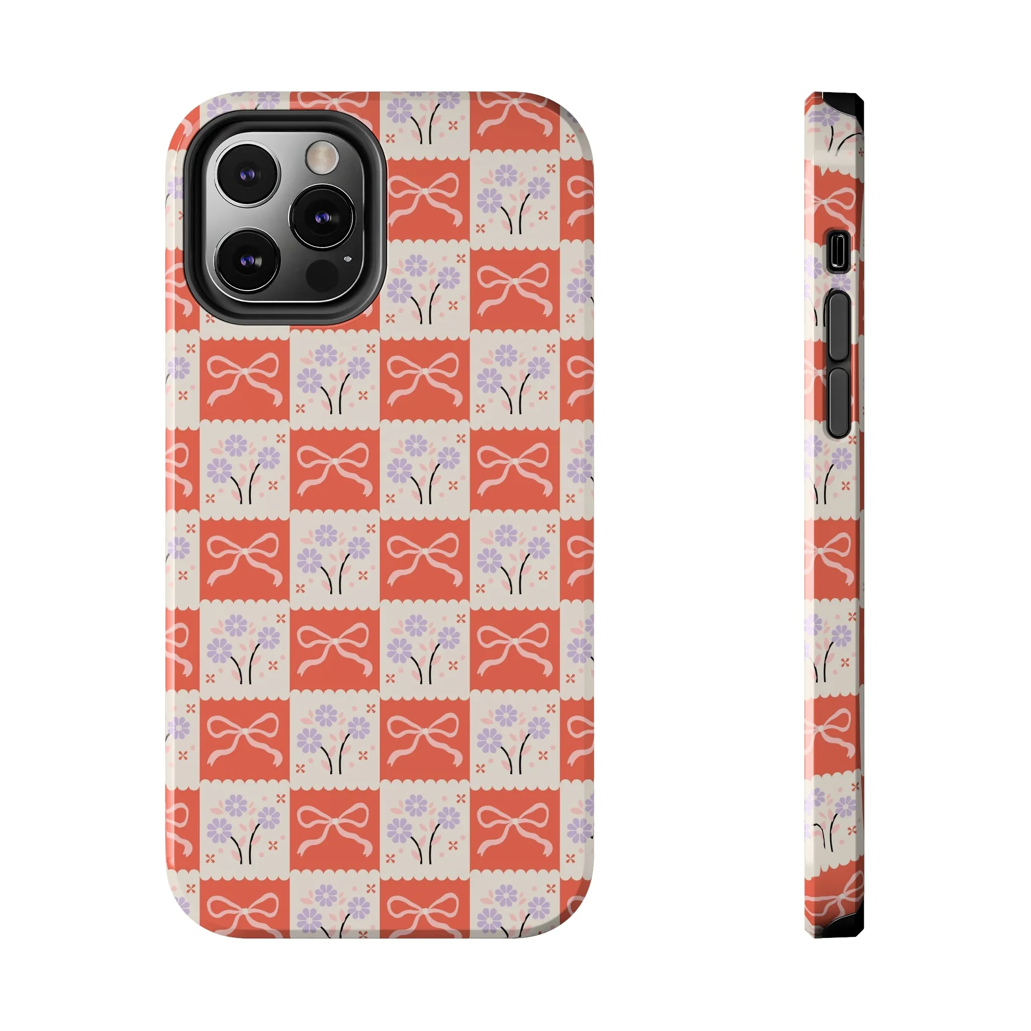 Checkered Charm | Red Checkered Case