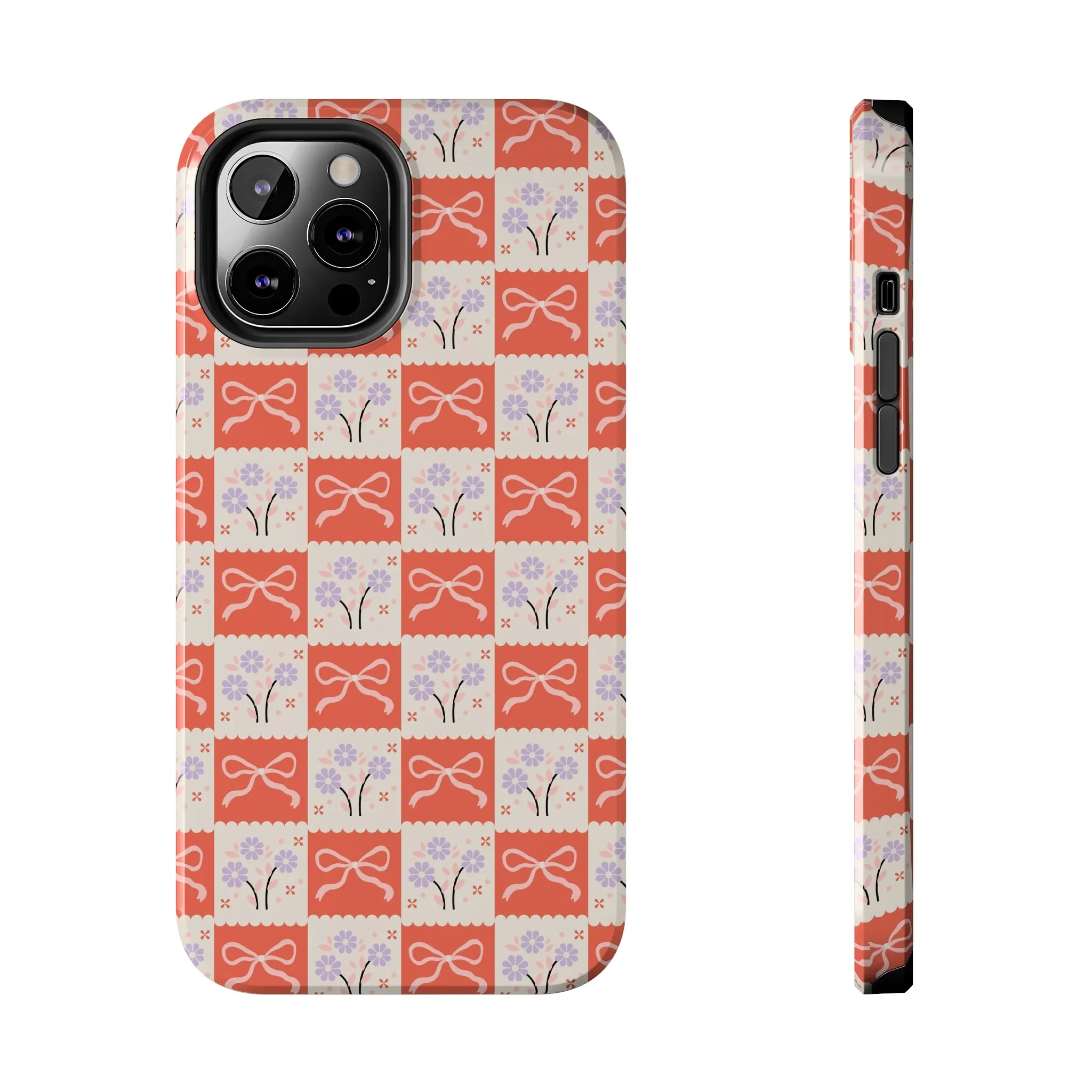 Checkered Charm | Red Checkered Case