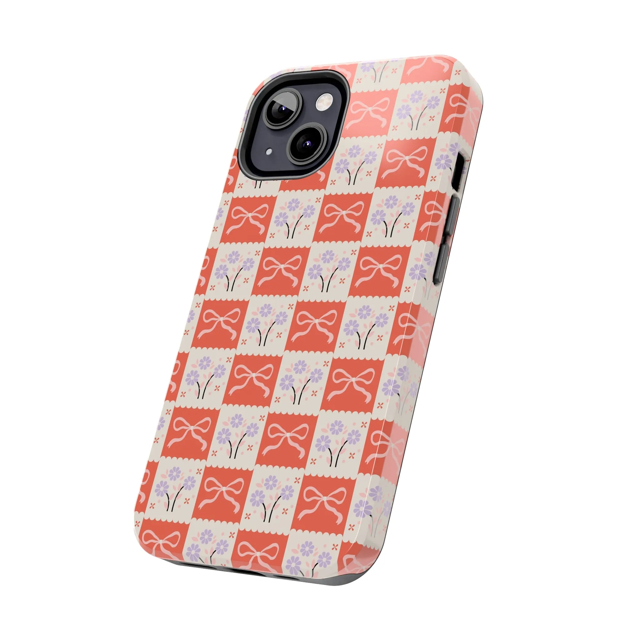 Checkered Charm | Red Checkered Case