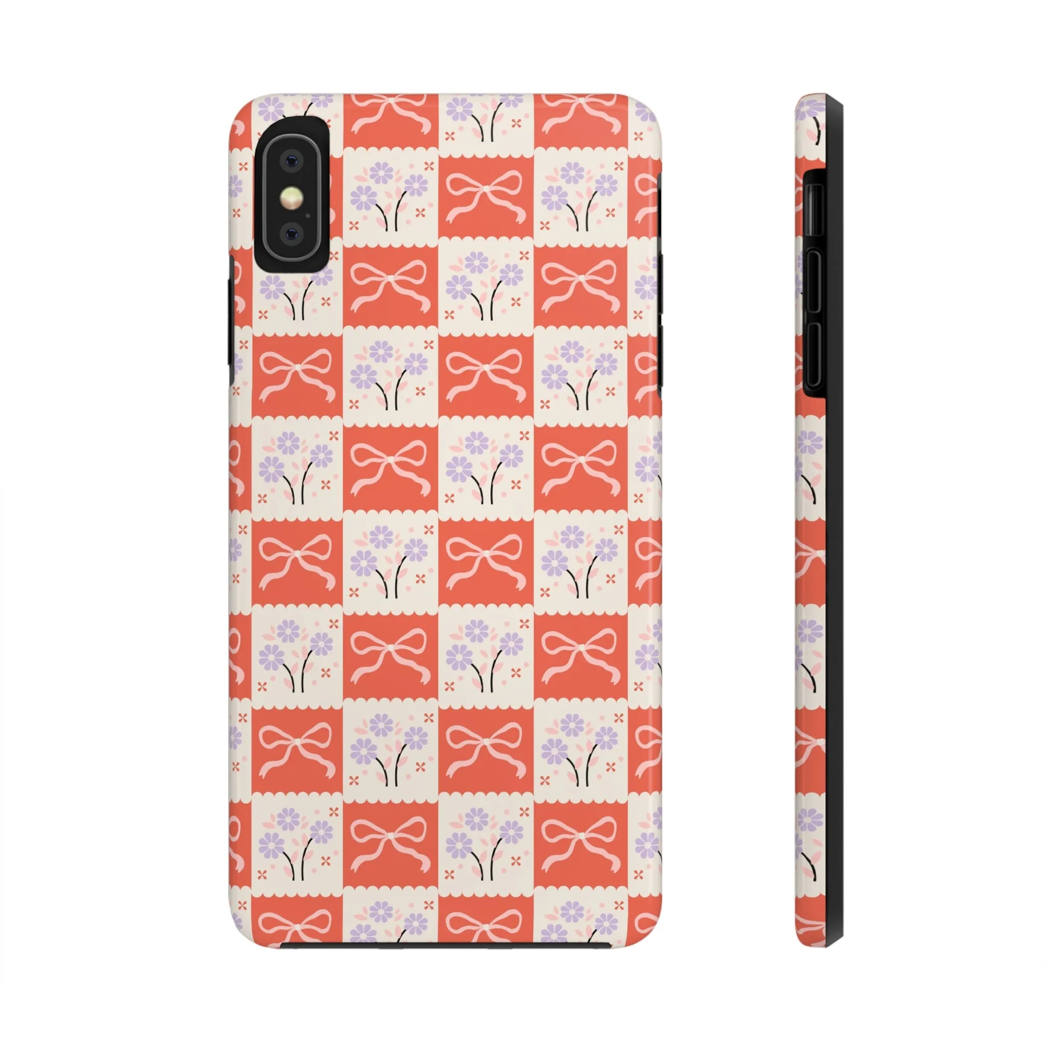 Checkered Charm | Red Checkered Case