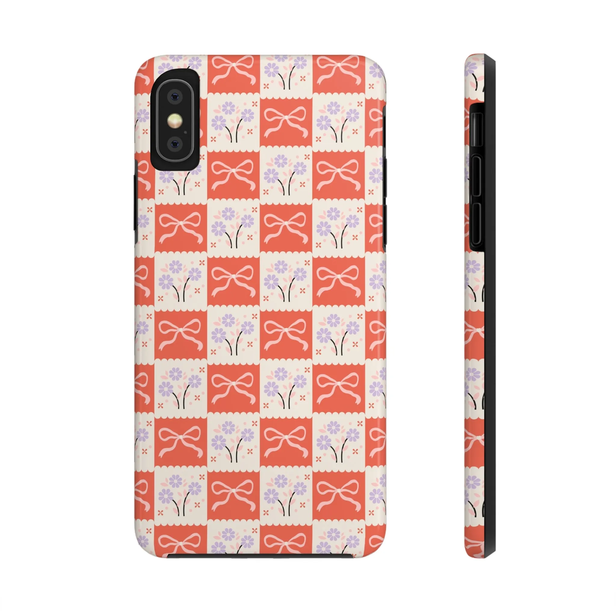 Checkered Charm | Red Checkered Case