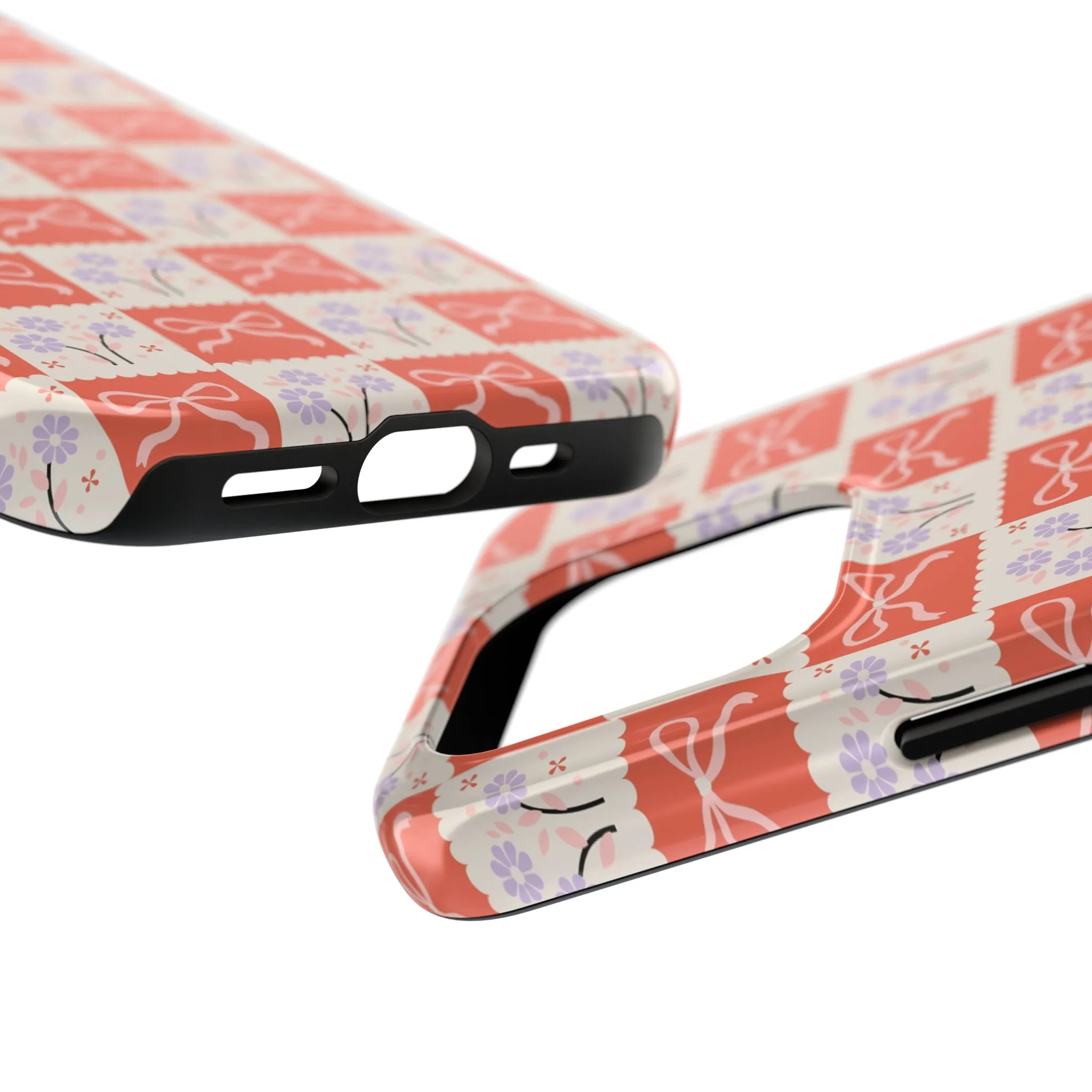 Checkered Charm | Red Checkered Case