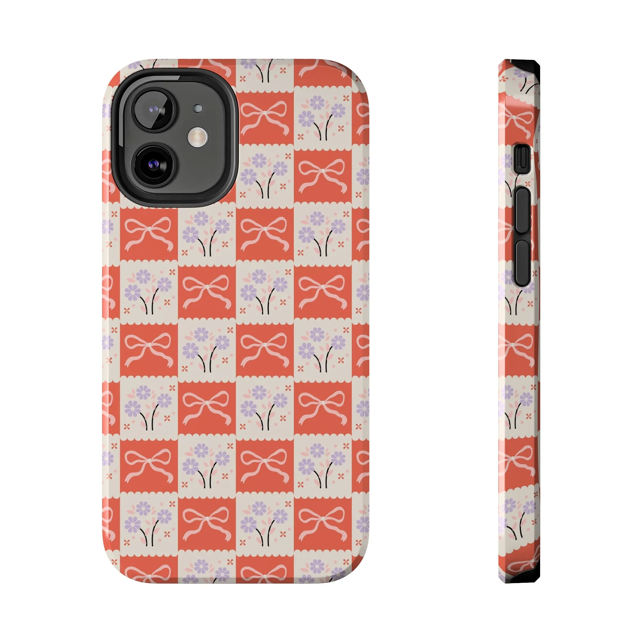 Checkered Charm | Red Checkered Case