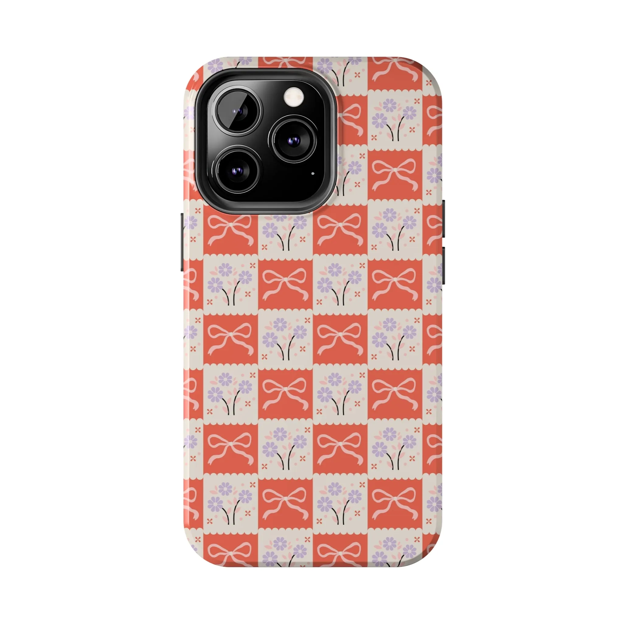 Checkered Charm | Red Checkered Case