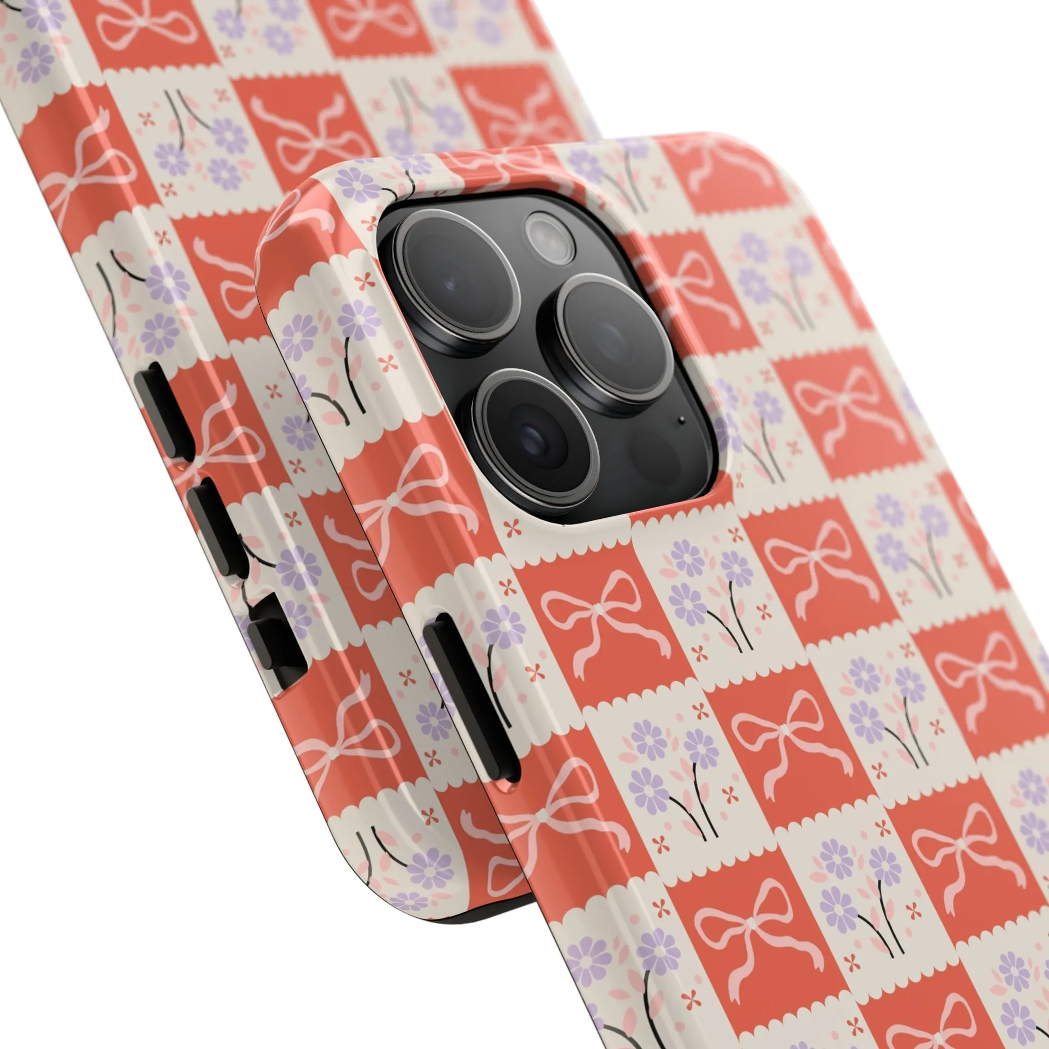 Checkered Charm | Red Checkered Case