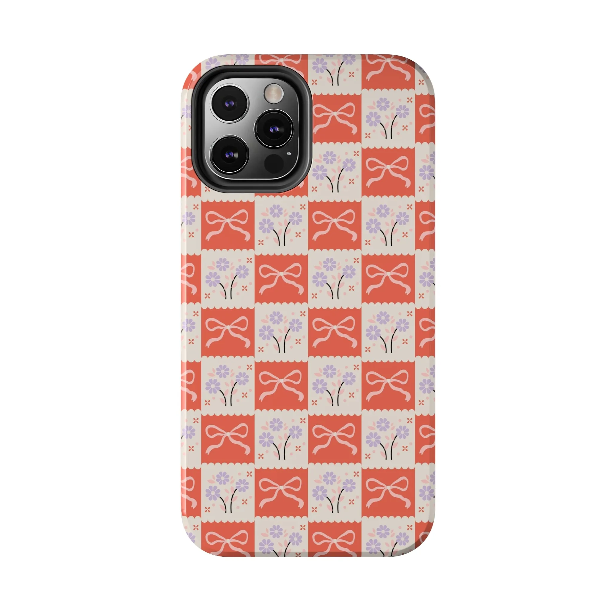 Checkered Charm | Red Checkered Case