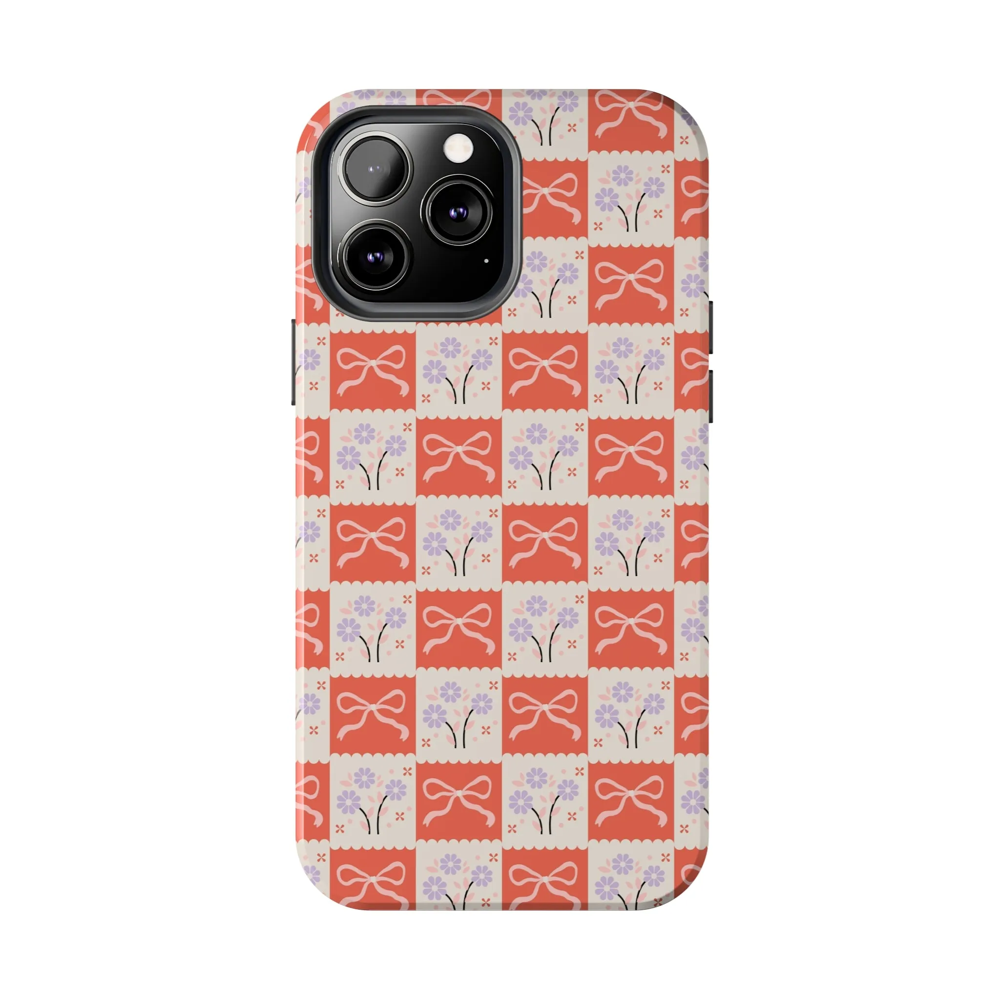 Checkered Charm | Red Checkered Case