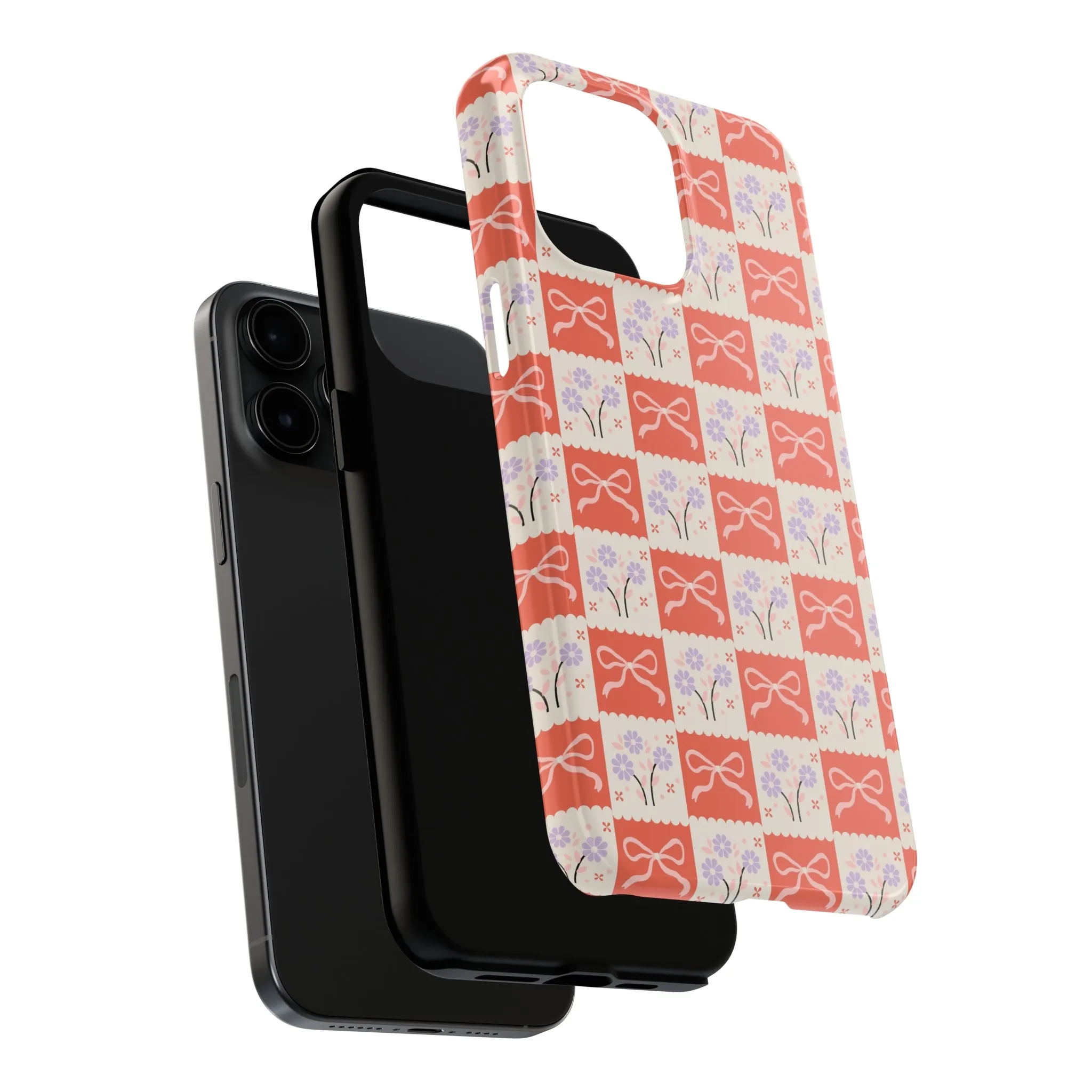 Checkered Charm | Red Checkered Case