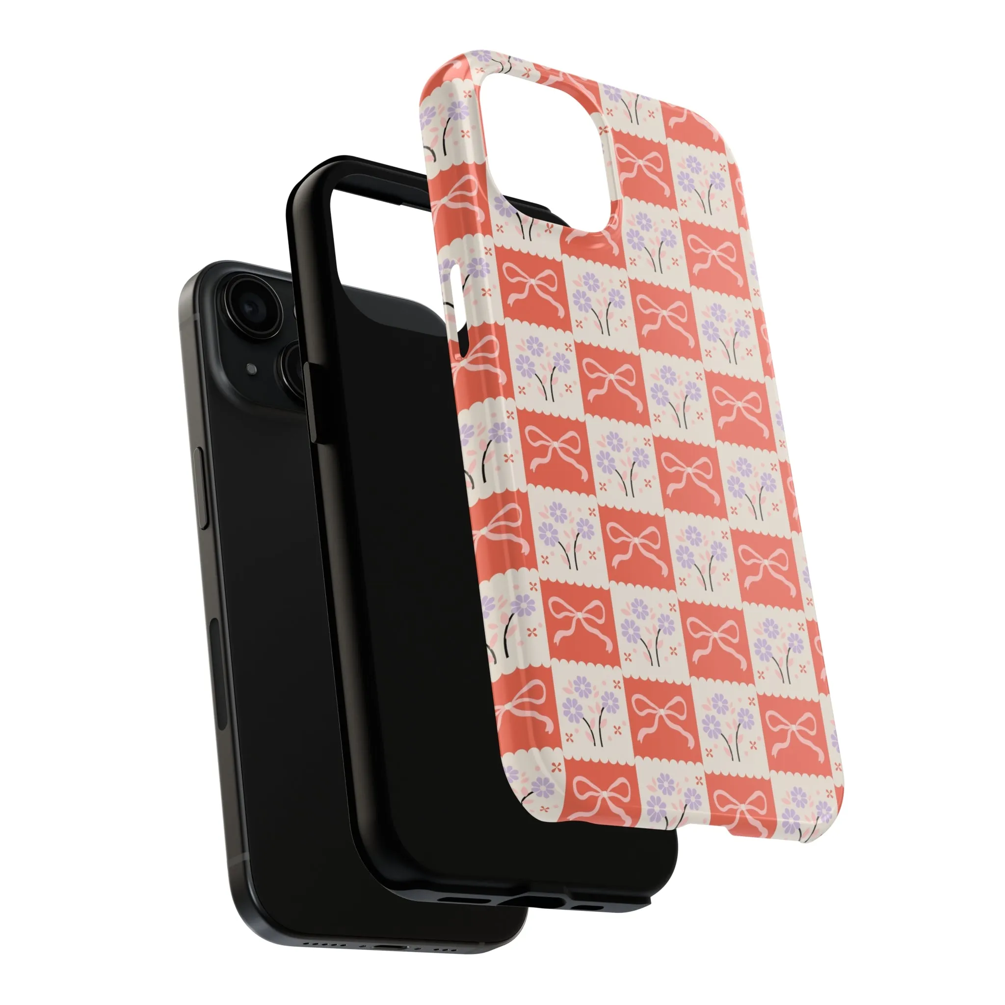 Checkered Charm | Red Checkered Case