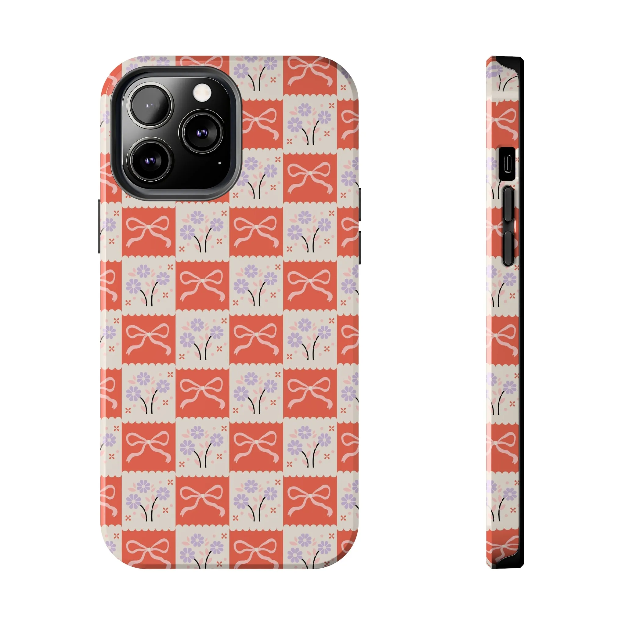 Checkered Charm | Red Checkered Case