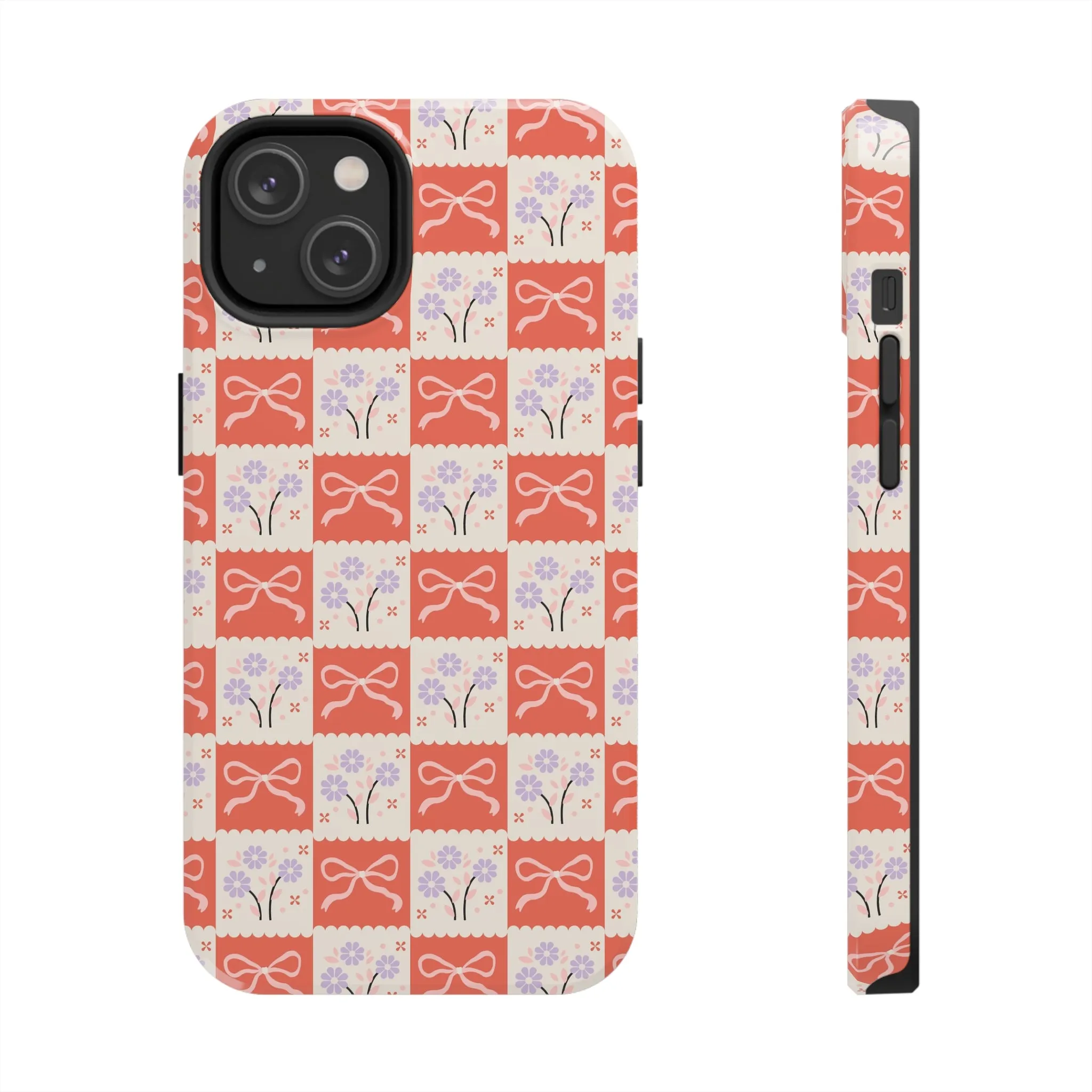 Checkered Charm | Red Checkered Case