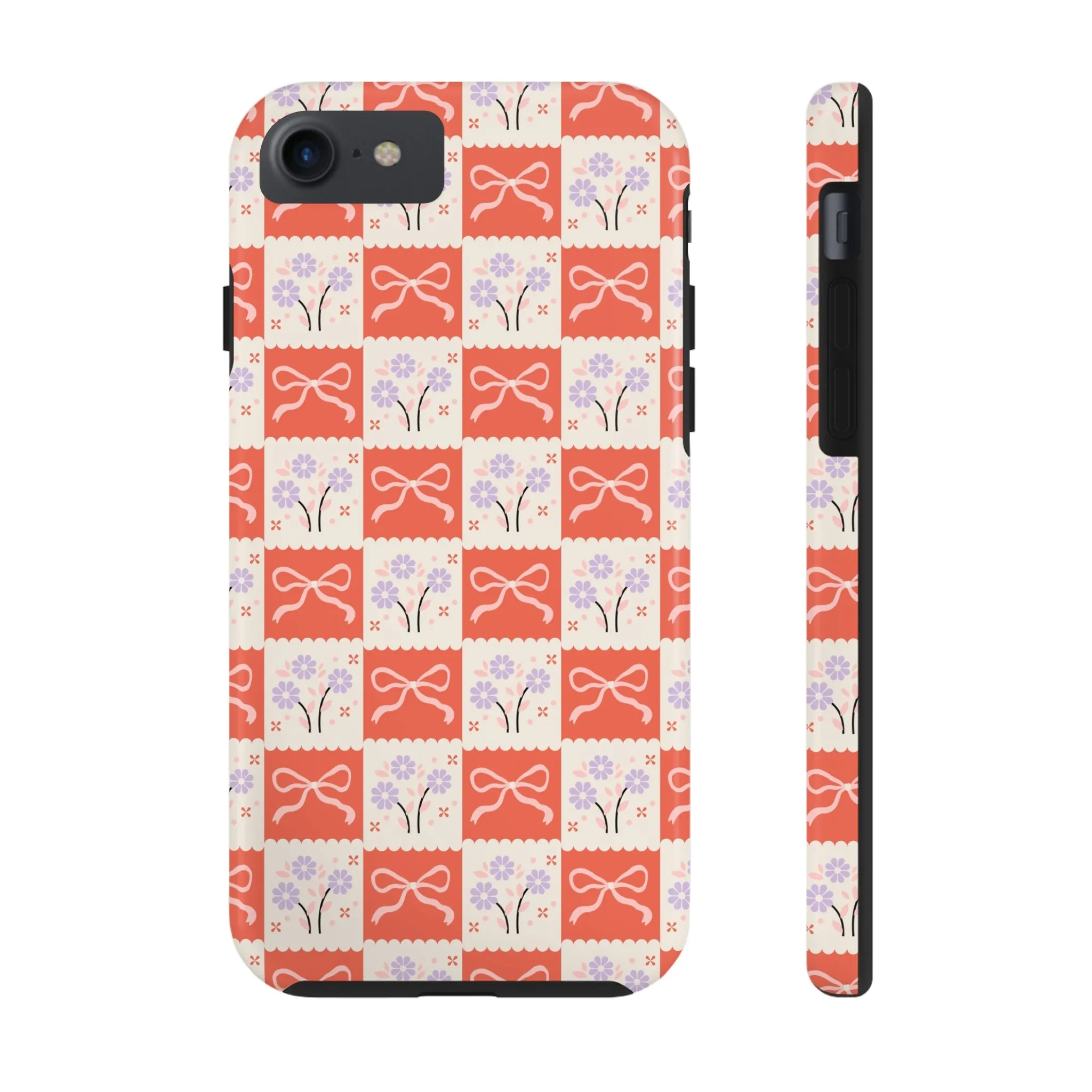 Checkered Charm | Red Checkered Case