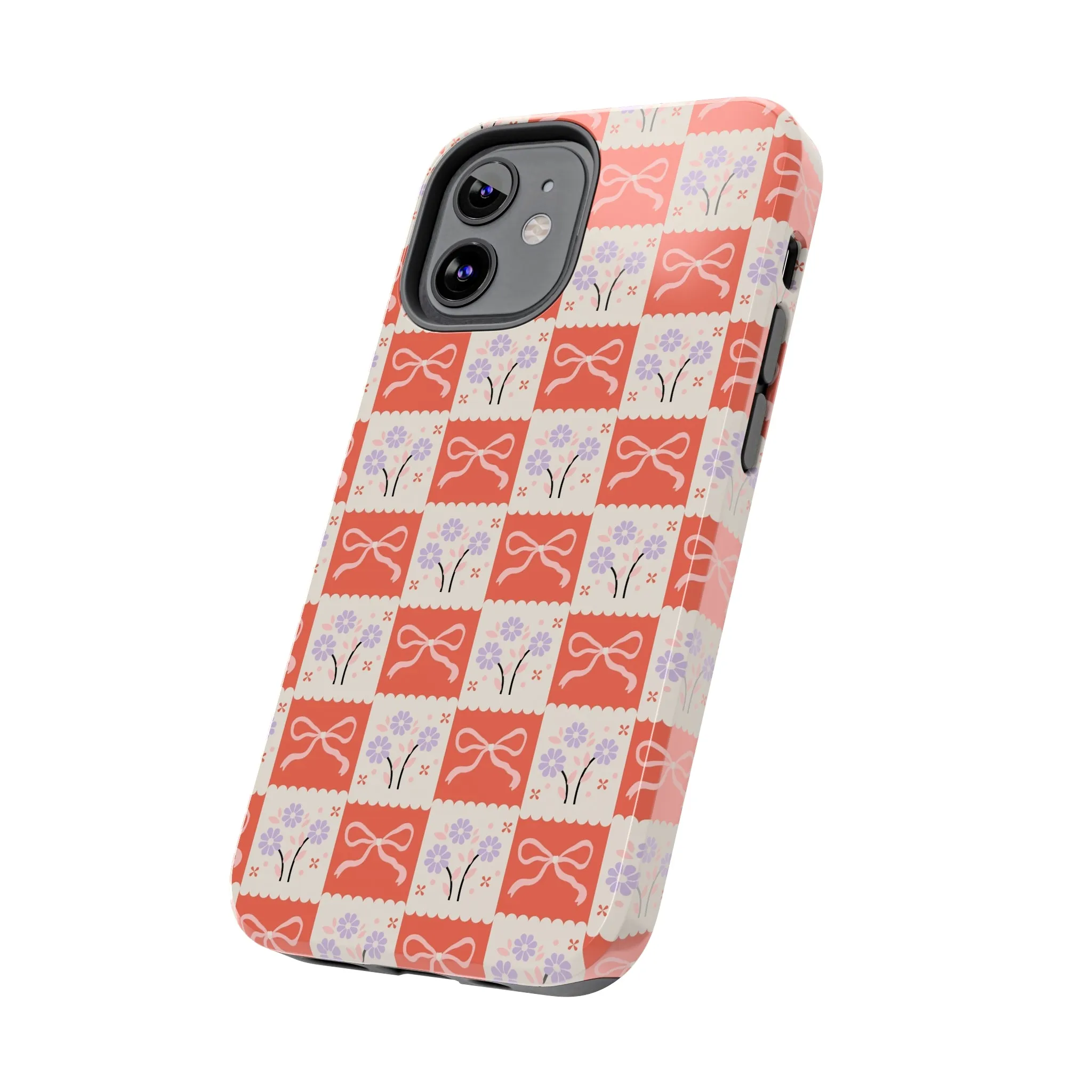 Checkered Charm | Red Checkered Case