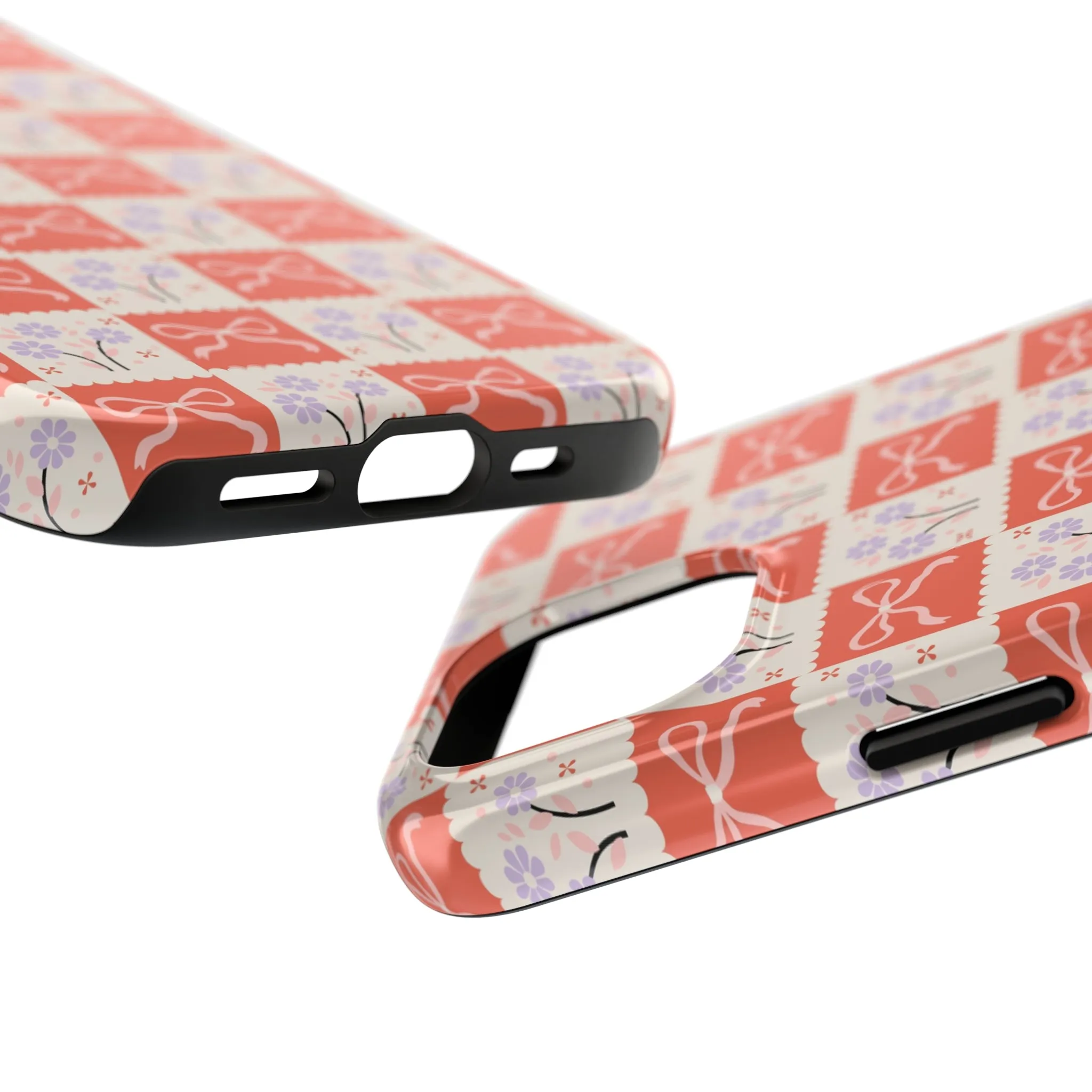 Checkered Charm | Red Checkered Case