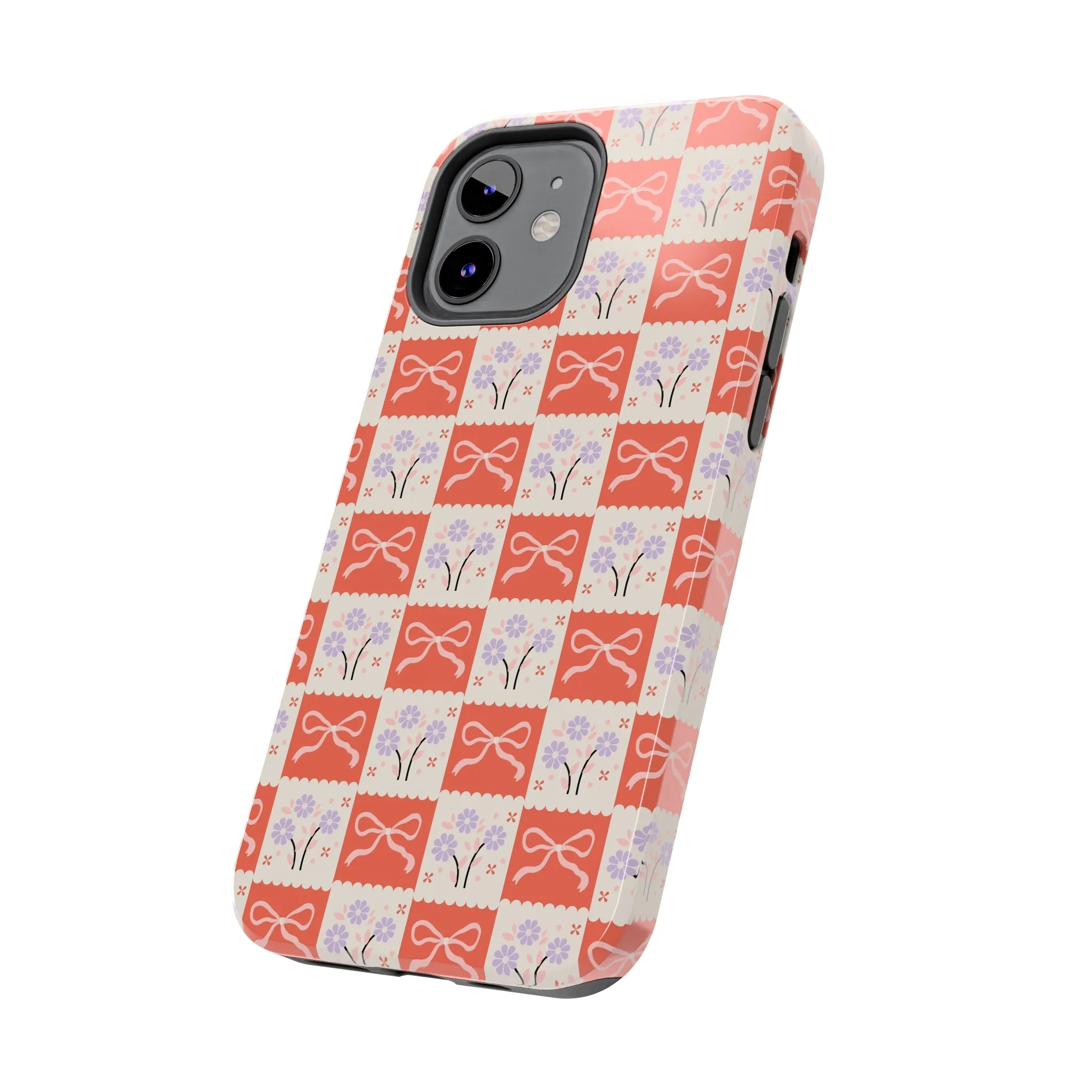 Checkered Charm | Red Checkered Case