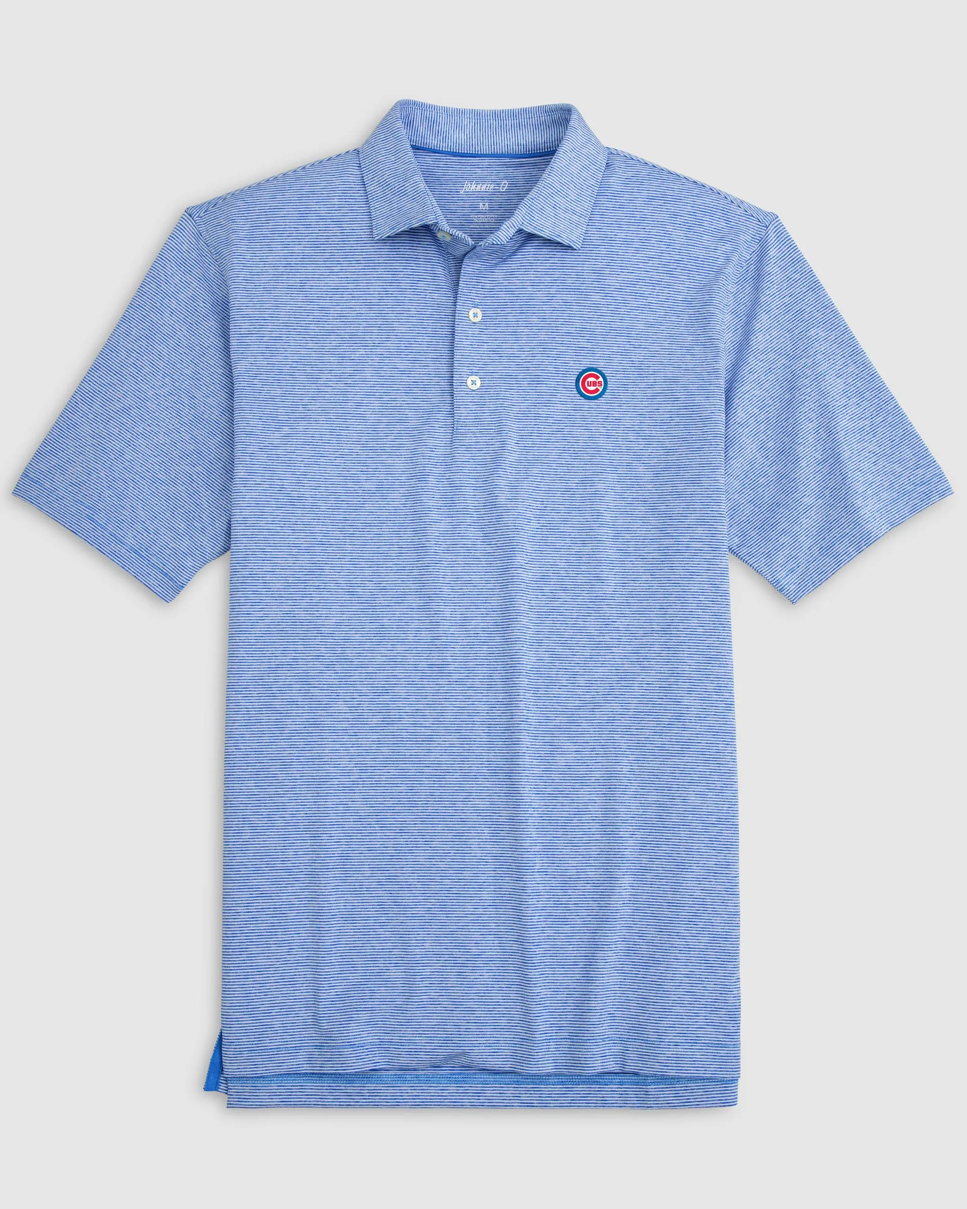 Chicago Cubs Lyndonn Striped Jersey Performance Polo