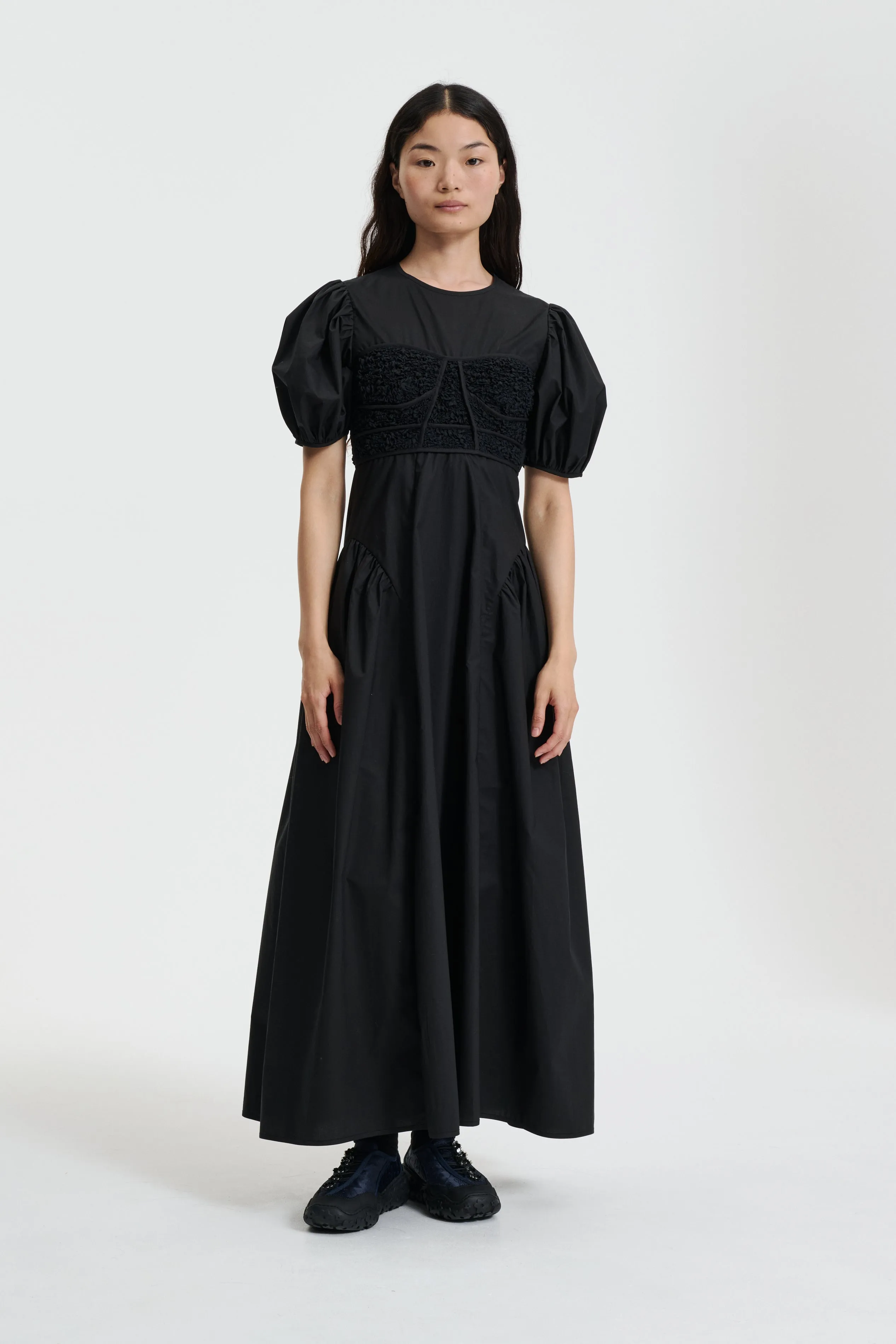 CLEMENTINE | DRESS COTTON BLACK