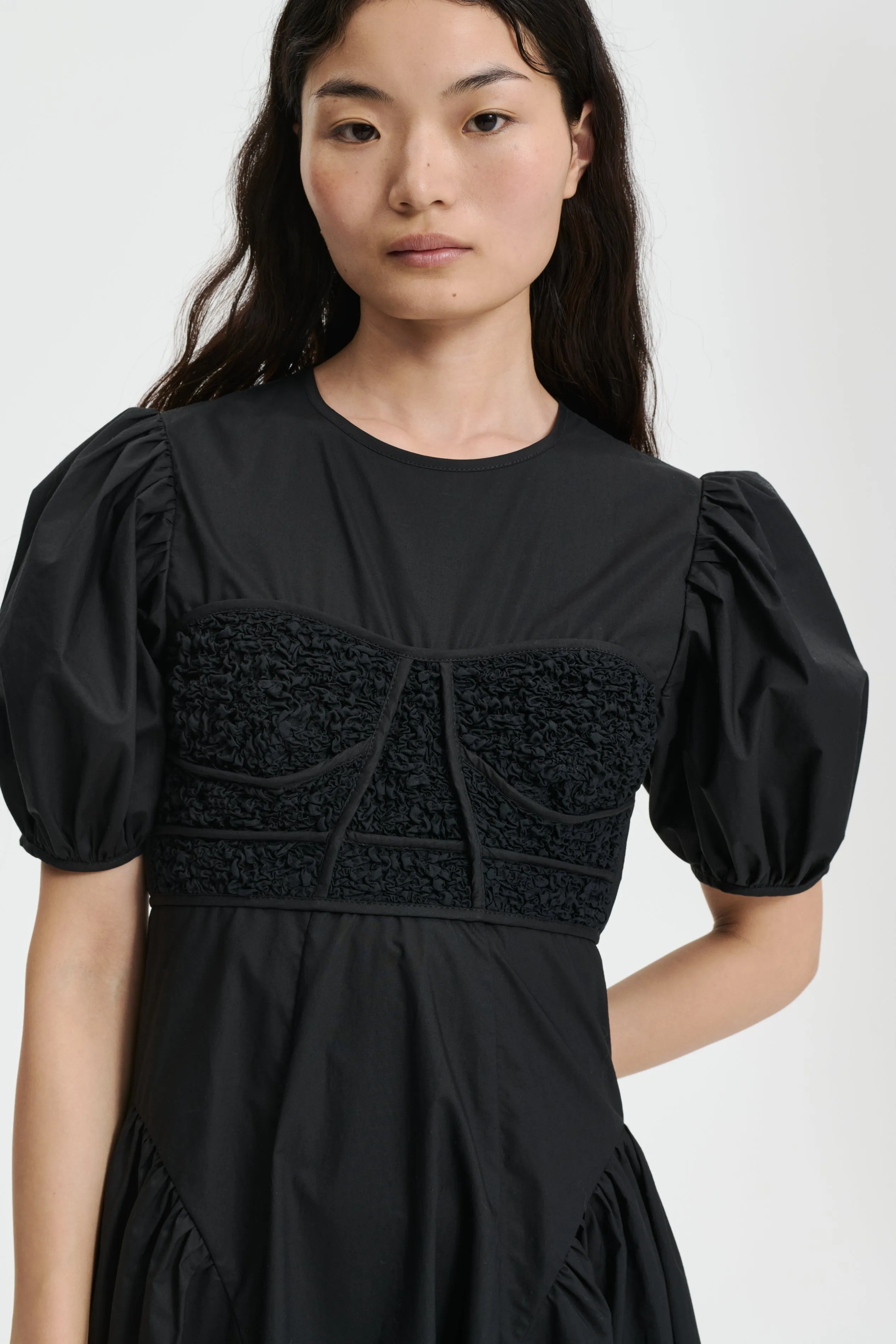 CLEMENTINE | DRESS COTTON BLACK