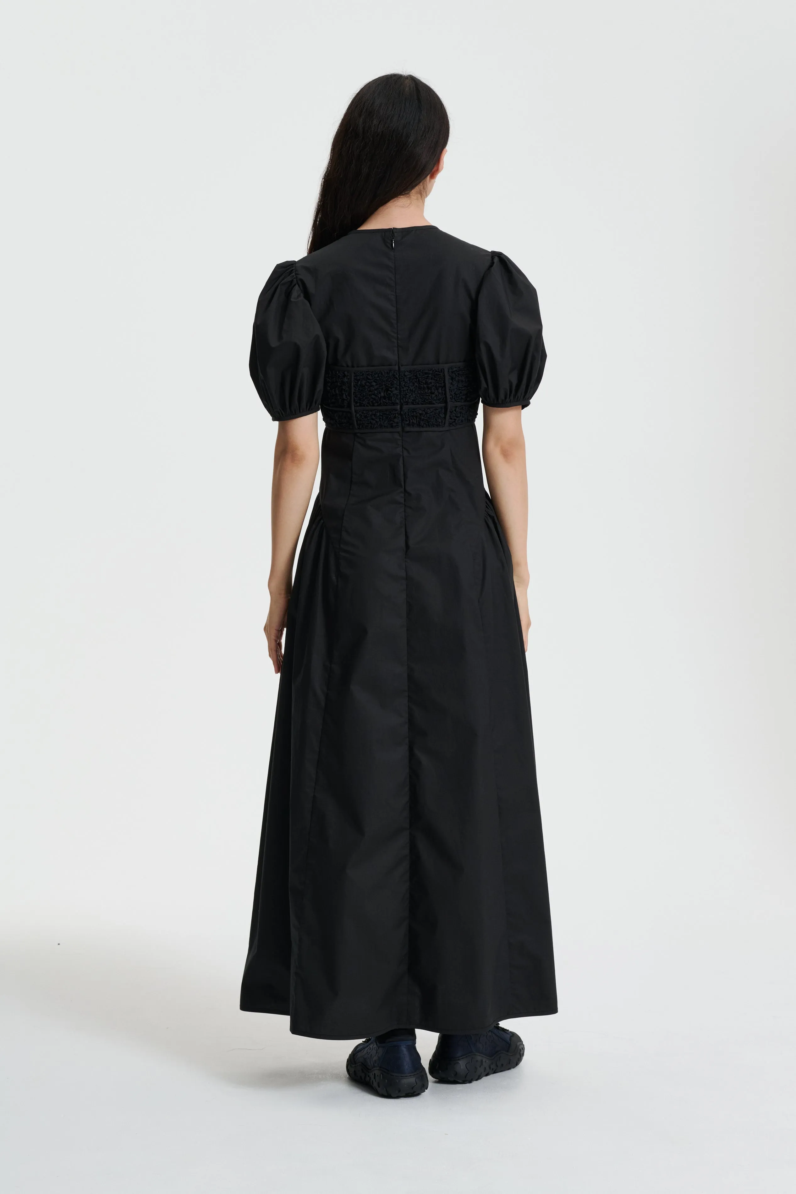 CLEMENTINE | DRESS COTTON BLACK