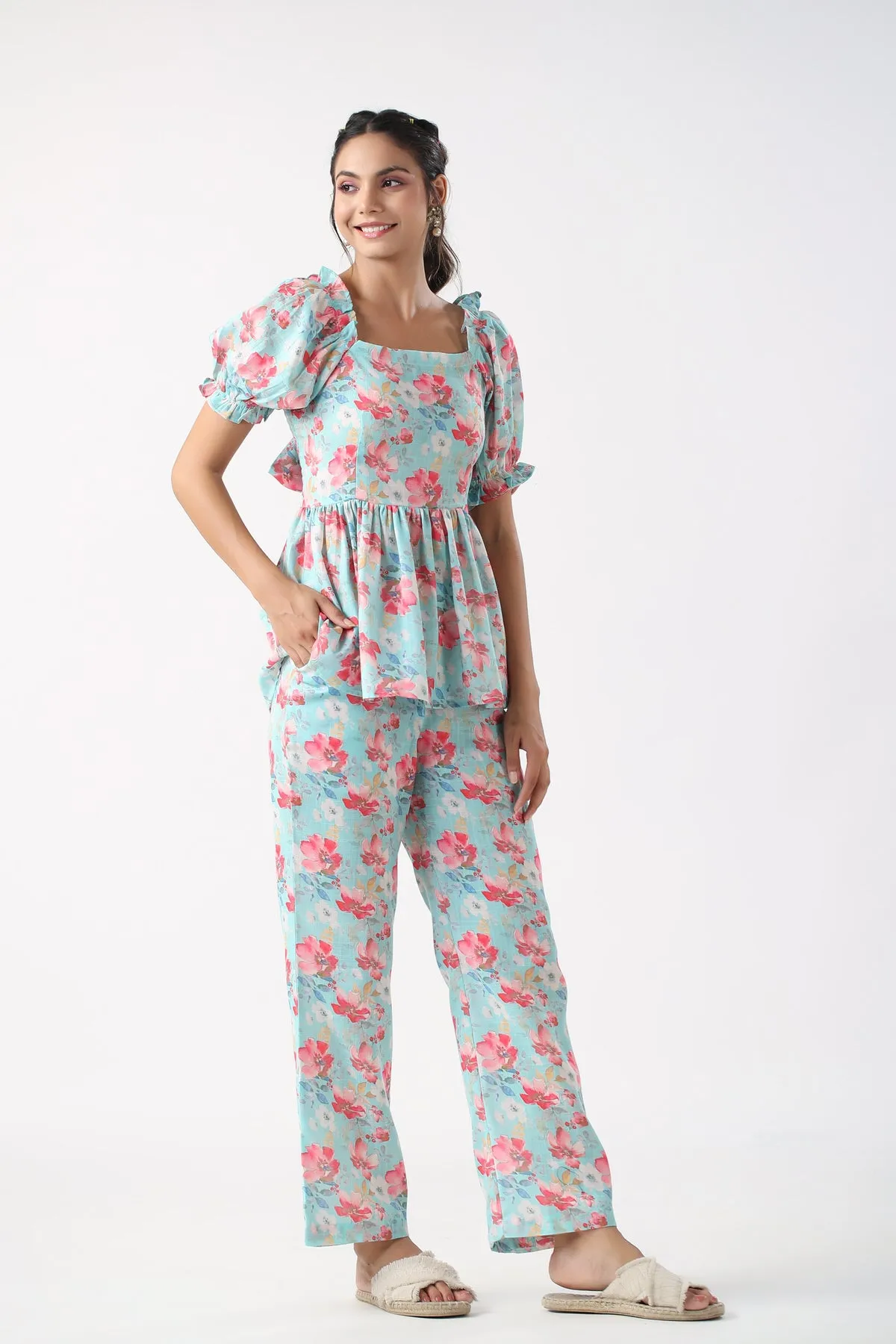 Coastal Escape Cotton Co ord set